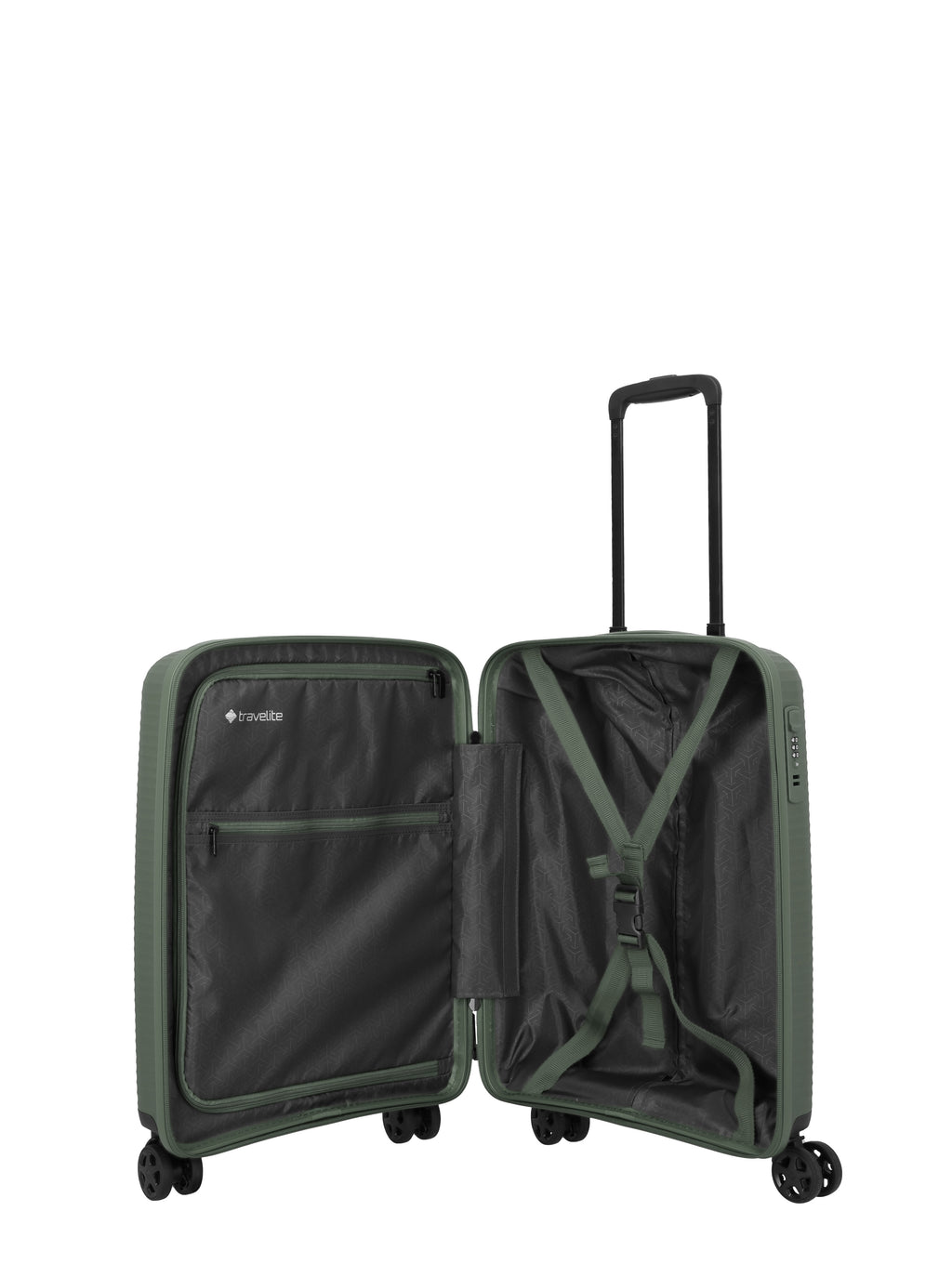 Travelite AIR STRIPE Trolley S Koffer in Grün – Ansicht 7