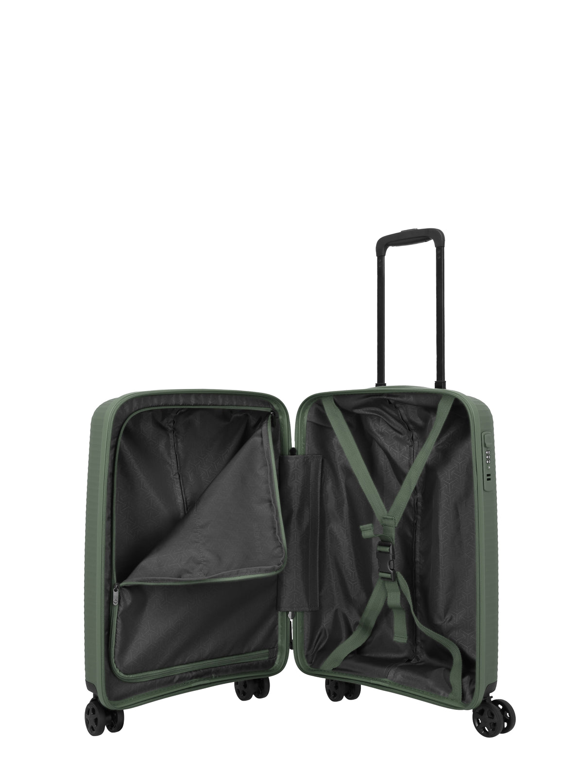 Travelite AIR STRIPE Trolley S Koffer in Grün – Ansicht 6