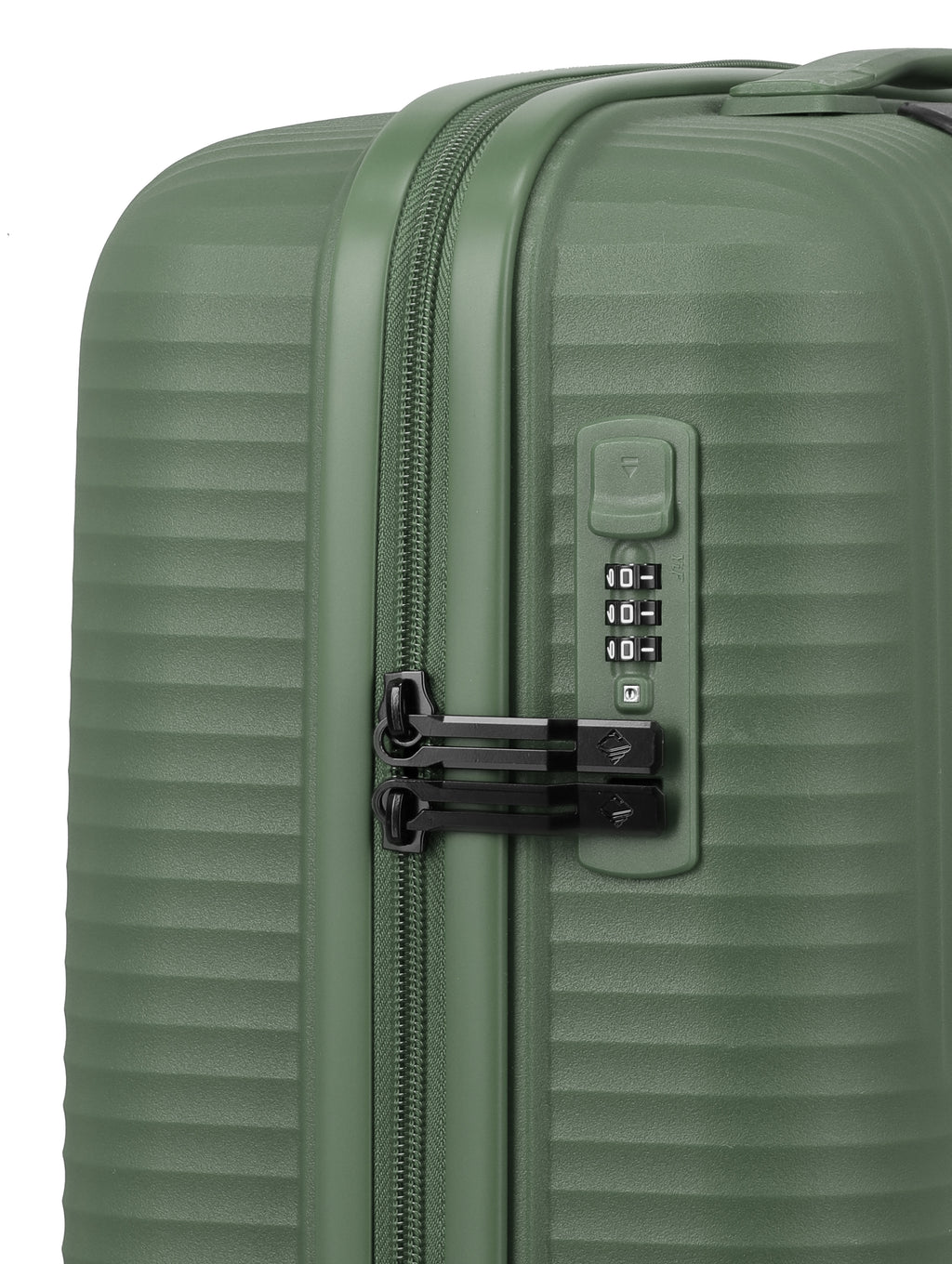 Travelite AIR STRIPE Trolley S Koffer in Grün – Ansicht 4