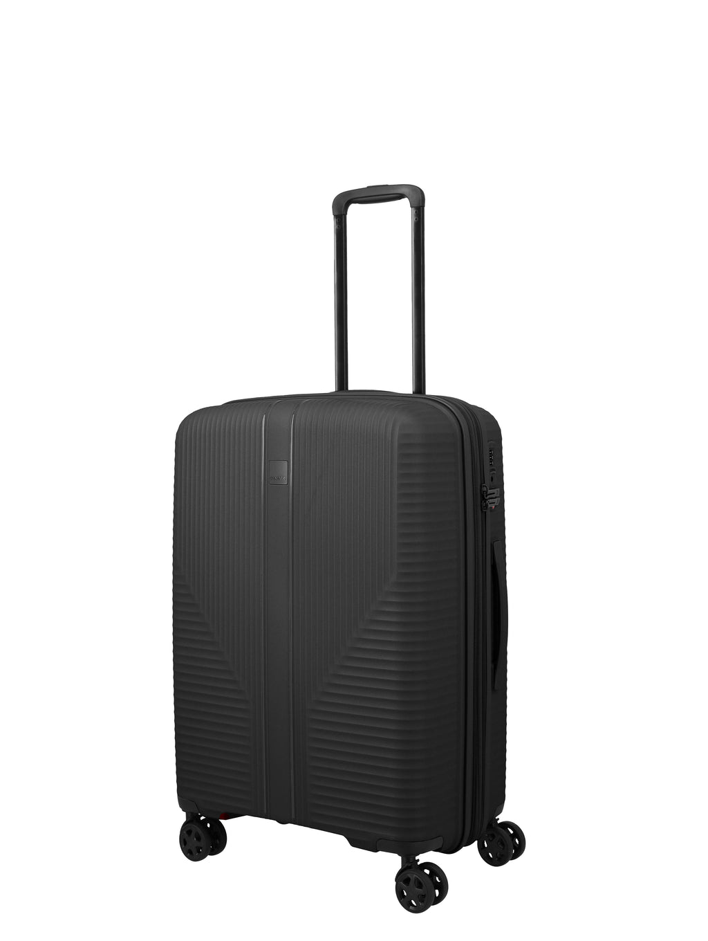 Travelite AIR STRIPE Trolley M erweiterbar Koffer in Schwarz – Ansicht 2
