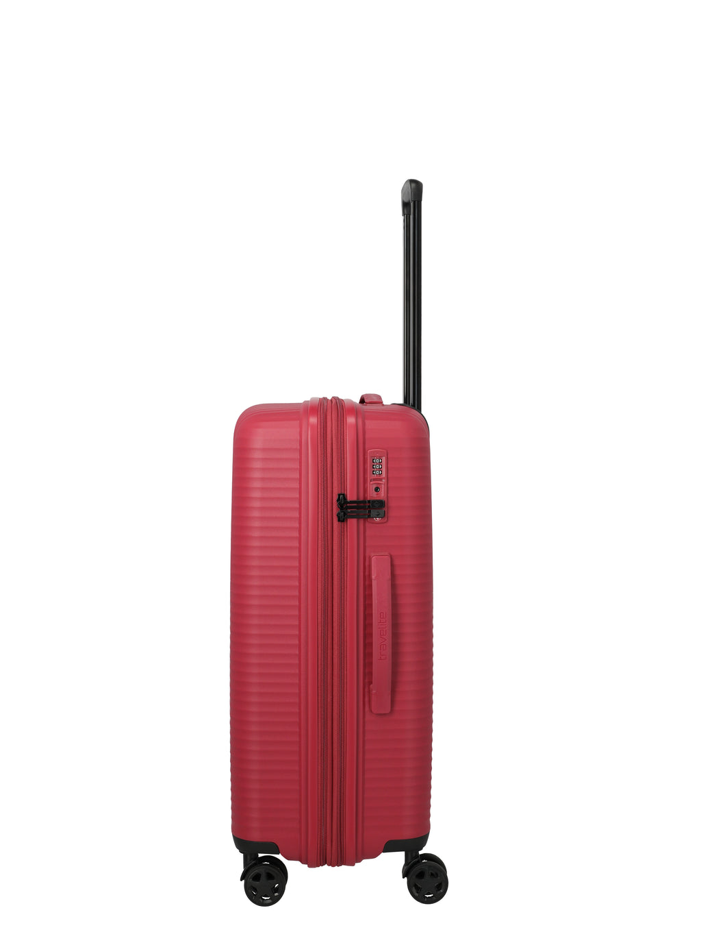 Travelite AIR STRIPE Trolley M erweiterbar Koffer in Rot – Ansicht 4