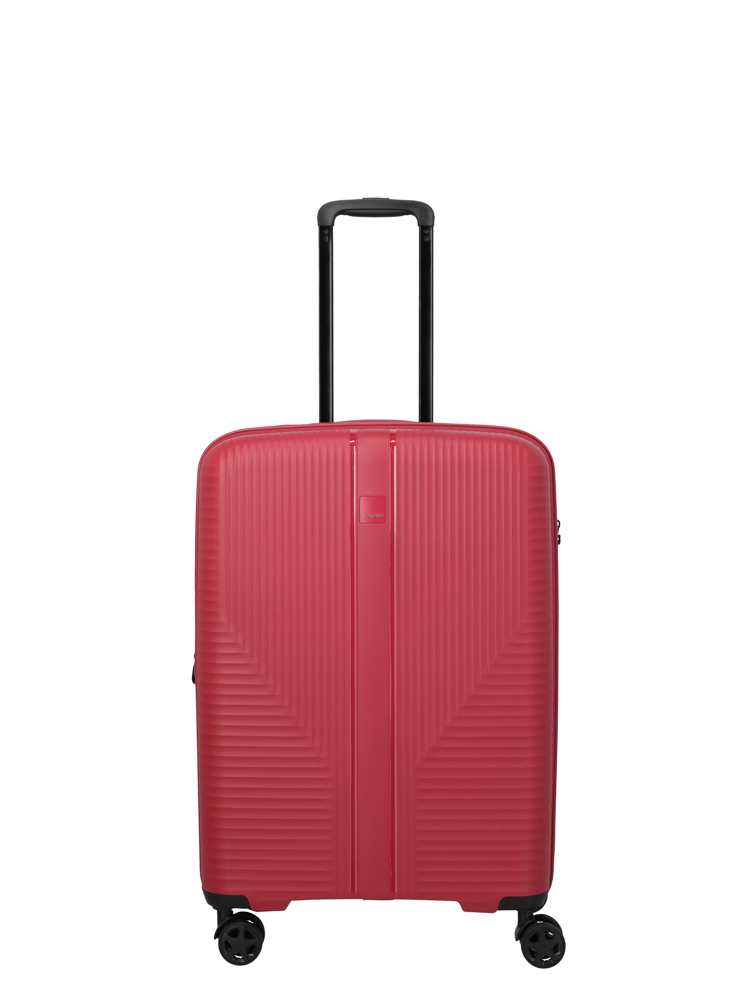 Travelite AIR STRIPE Trolley M erweiterbar Koffer in Rot – Ansicht 3