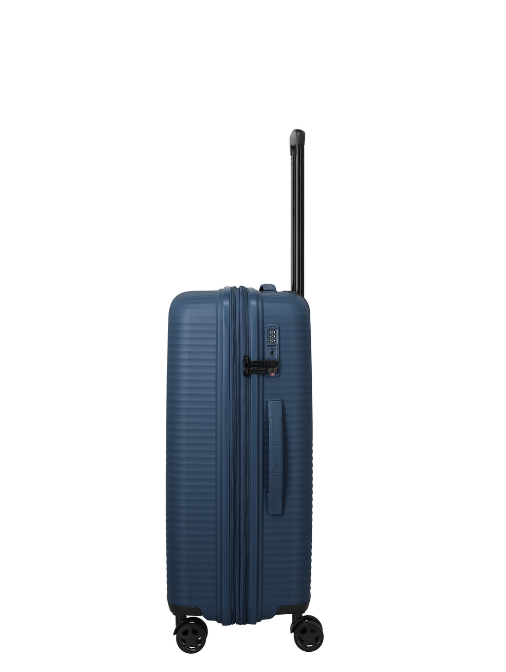 Travelite AIR STRIPE Trolley M erweiterbar Koffer in Blau – Ansicht 4