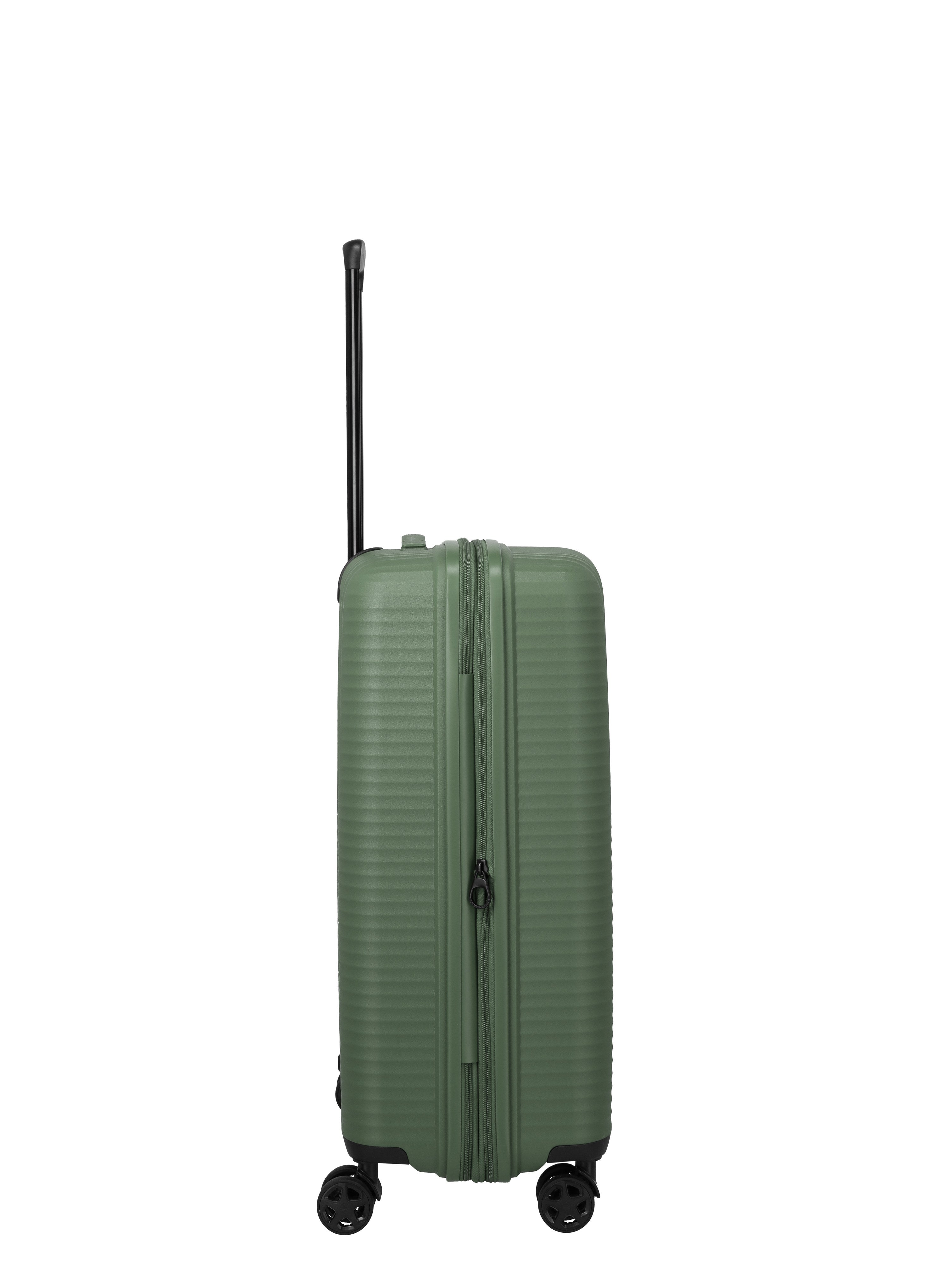 Travelite AIR STRIPE Trolley M erweiterbar Koffer in Grün – Ansicht 7