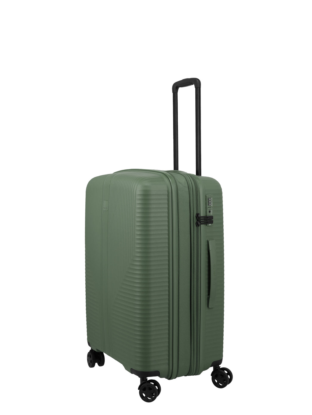 Travelite AIR STRIPE Trolley M erweiterbar Koffer in Grün