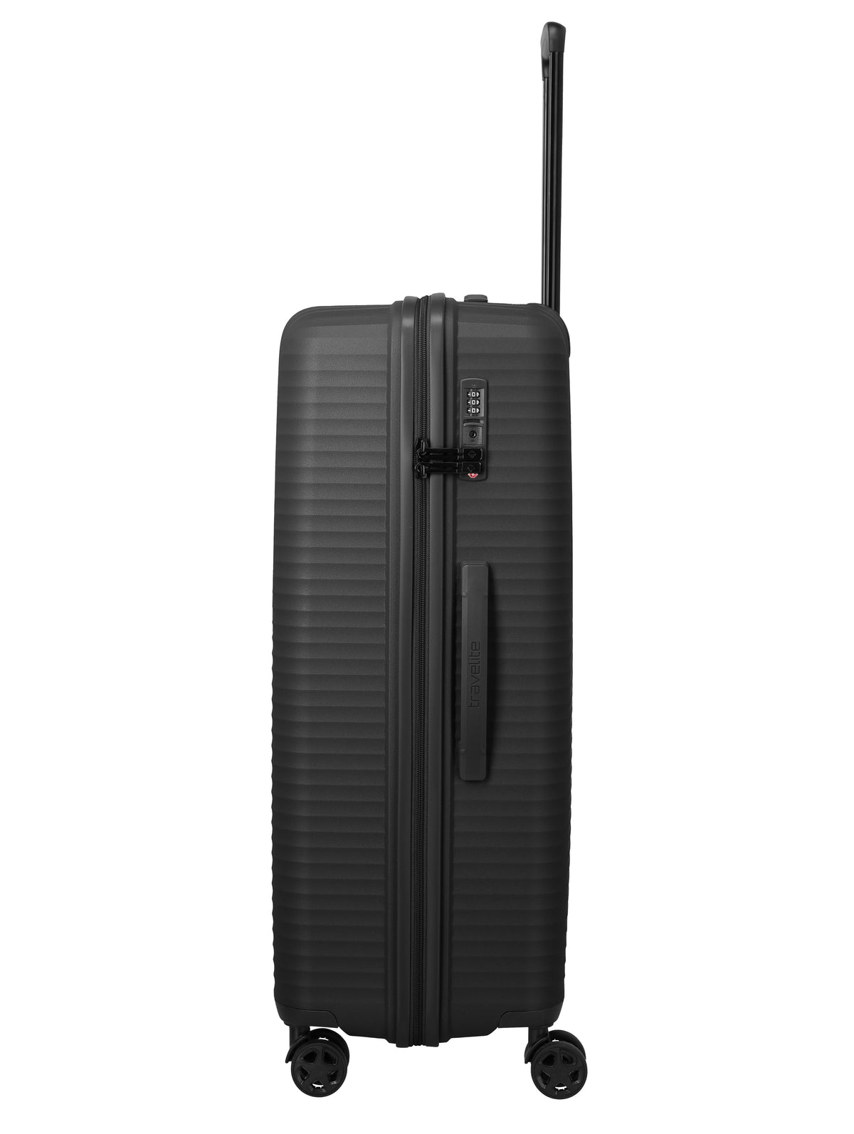 Travelite AIR STRIPE Trolley L Koffer in Schwarz – Ansicht 3
