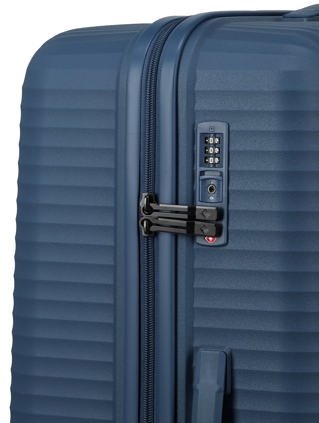 Travelite AIR STRIPE Trolley L Koffer in Blau – Ansicht 4