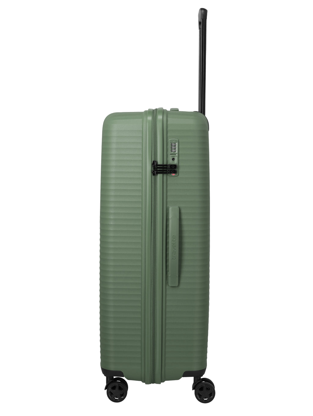 Travelite AIR STRIPE Trolley L Koffer in Grün – Ansicht 3