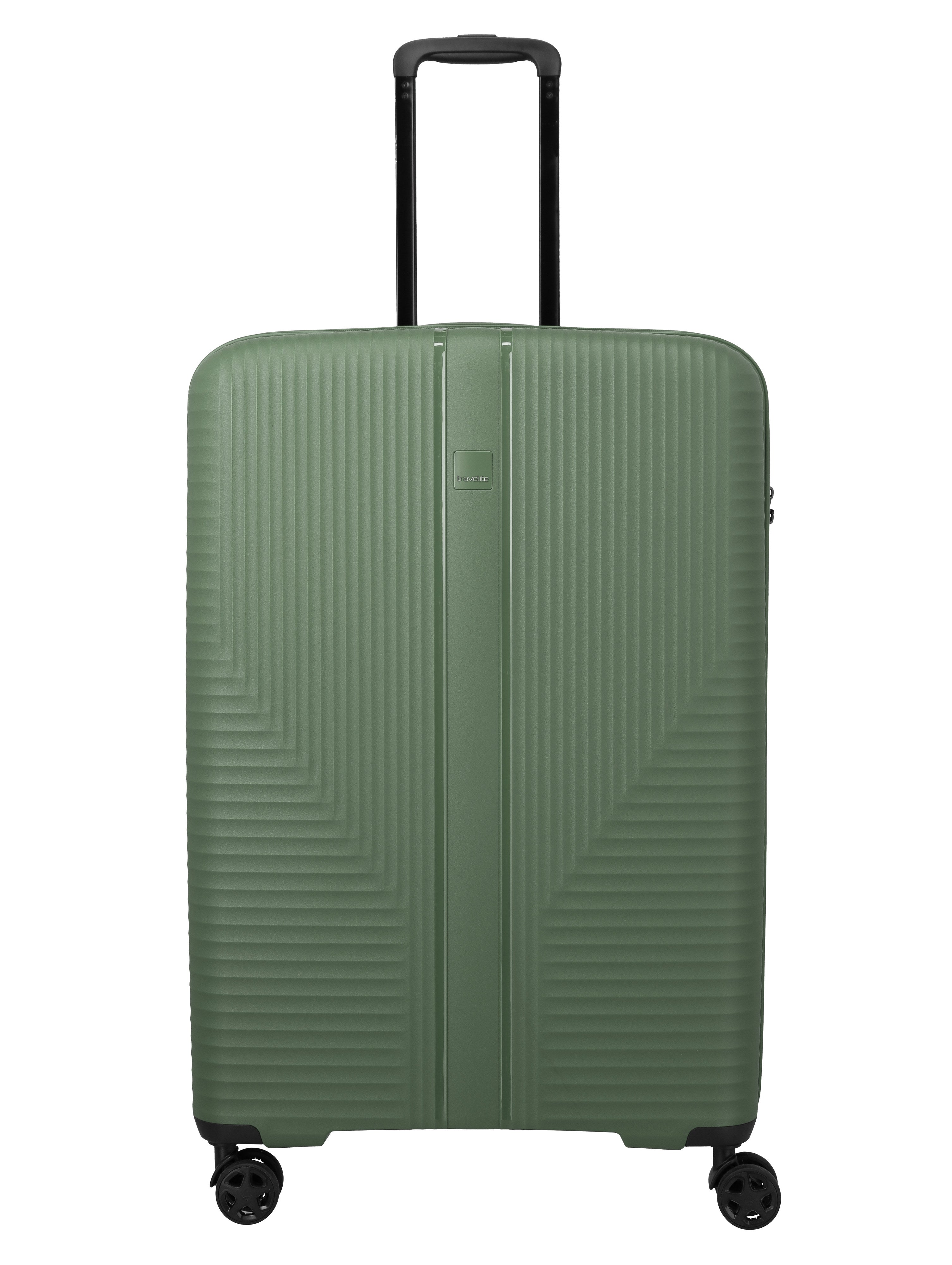 Travelite AIR STRIPE Trolley L Koffer in Grün – Ansicht 2