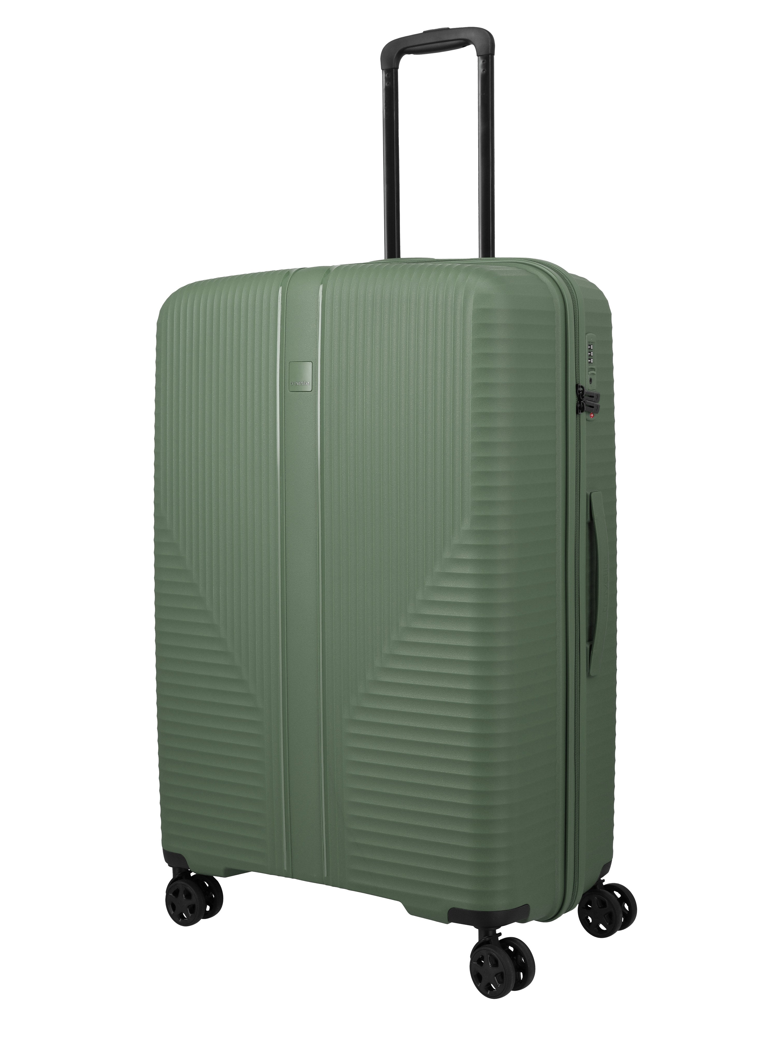 Travelite AIR STRIPE Trolley L Koffer in Grün