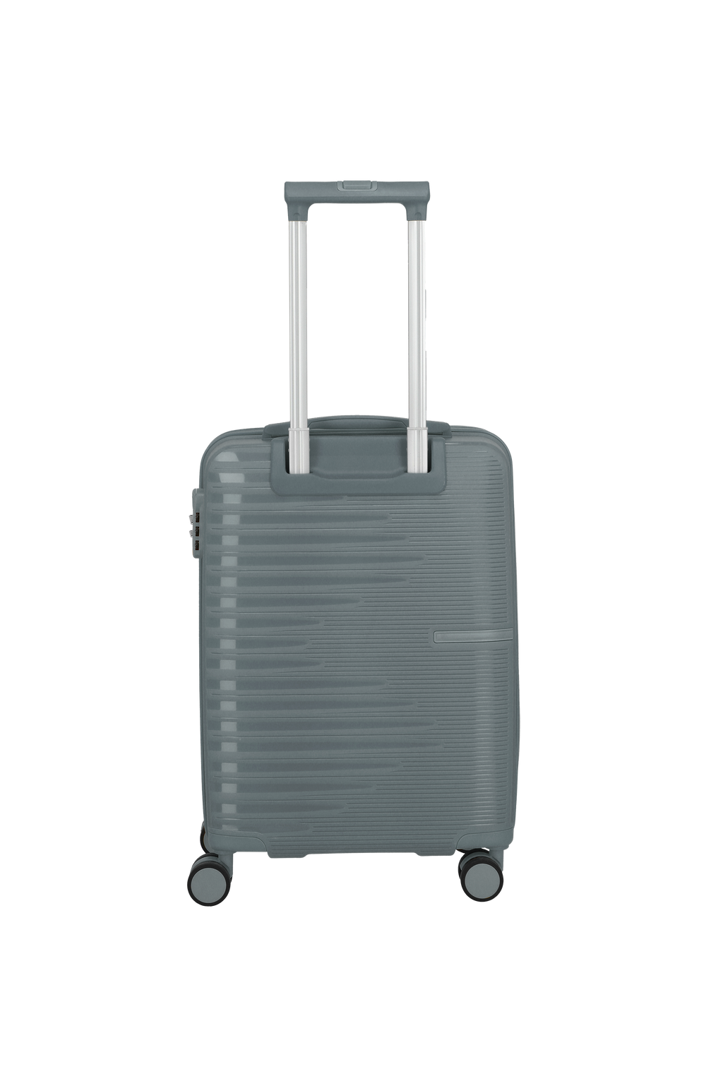 Travelite PACIFIC 4w Trolley S, Anthracite – Rückansicht