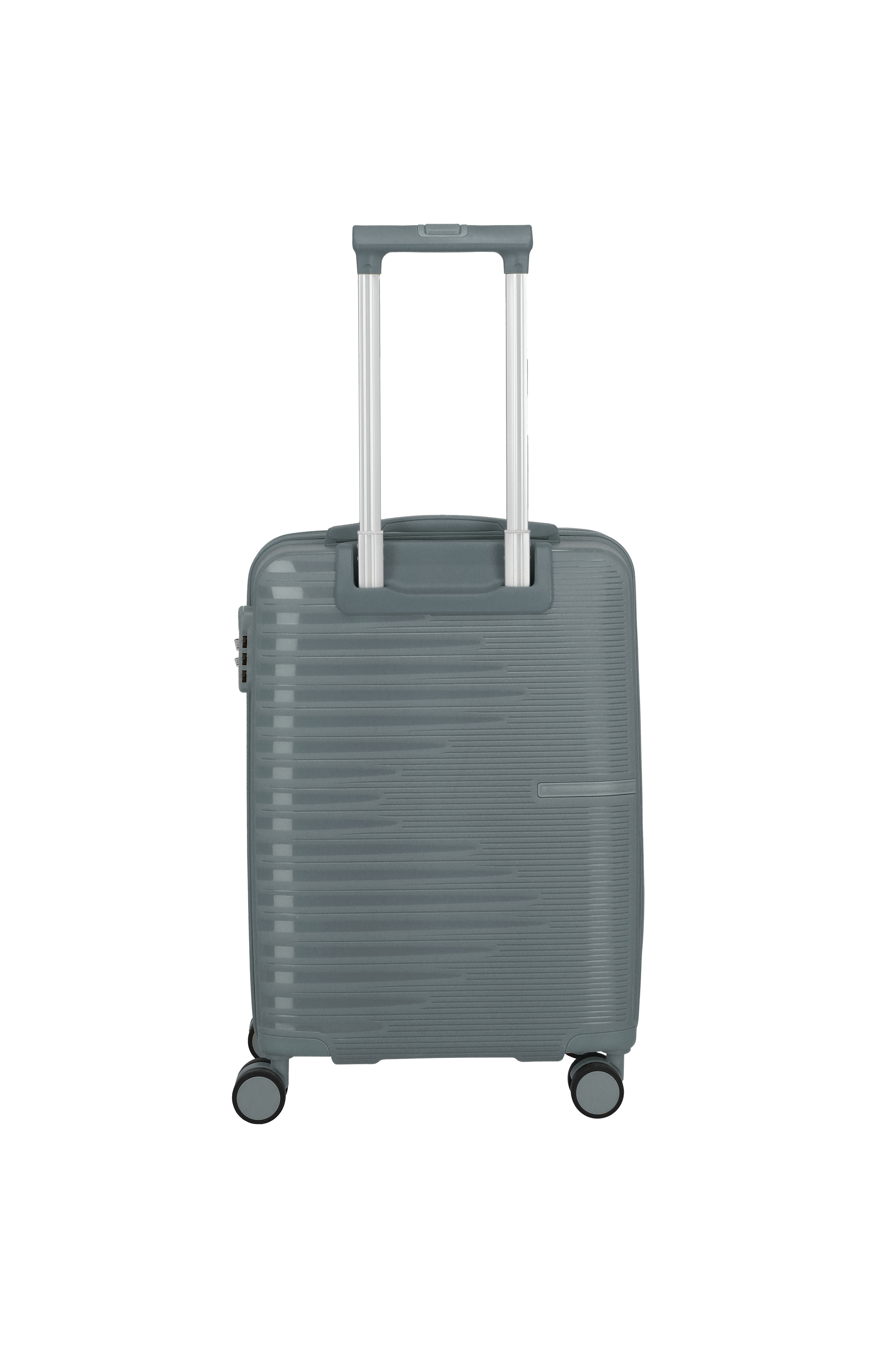 Travelite PACIFIC 4w Trolley S, Anthracite – Rückansicht