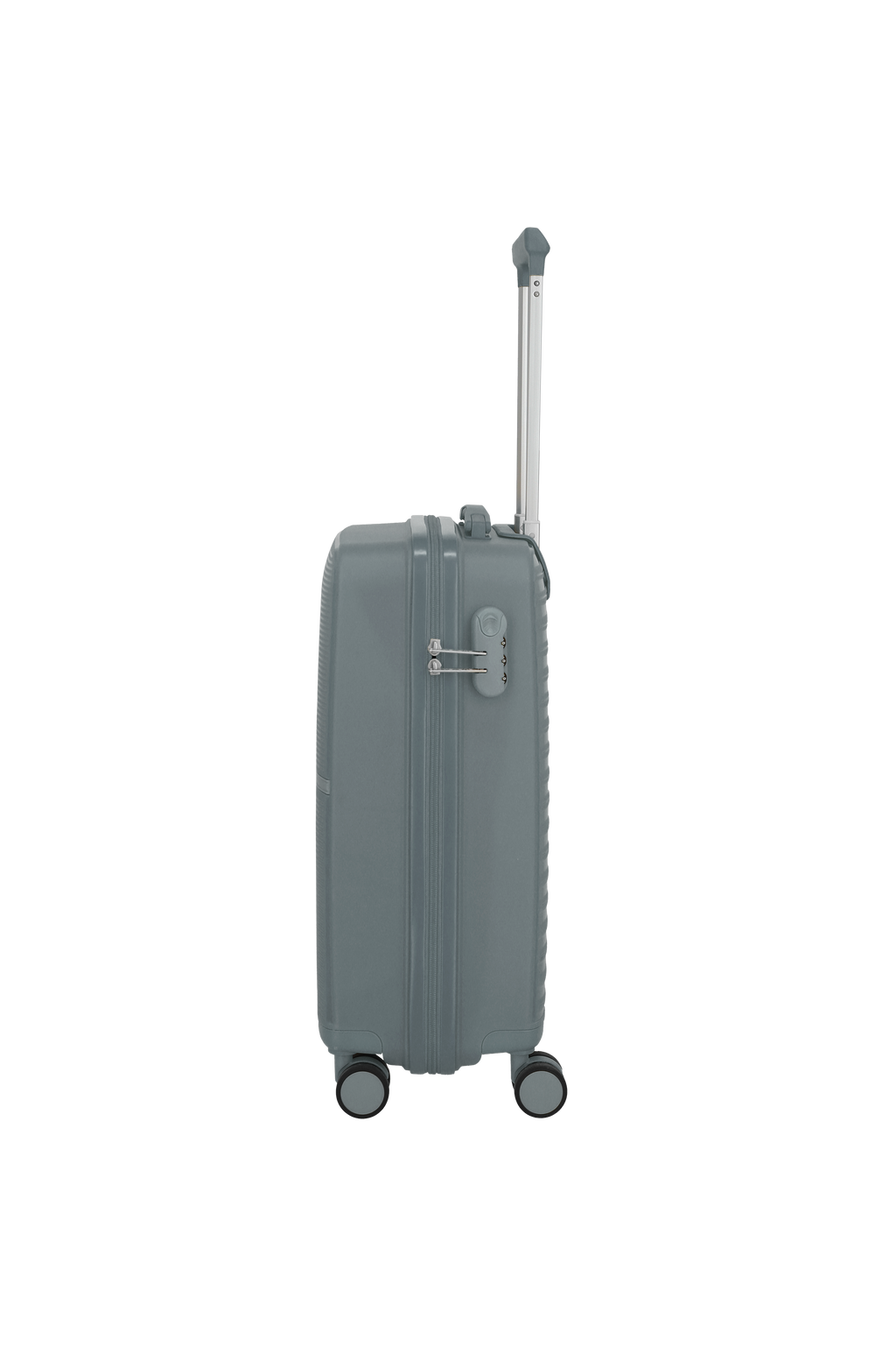 Travelite PACIFIC 4w Trolley S, Anthracite – Seitenansicht