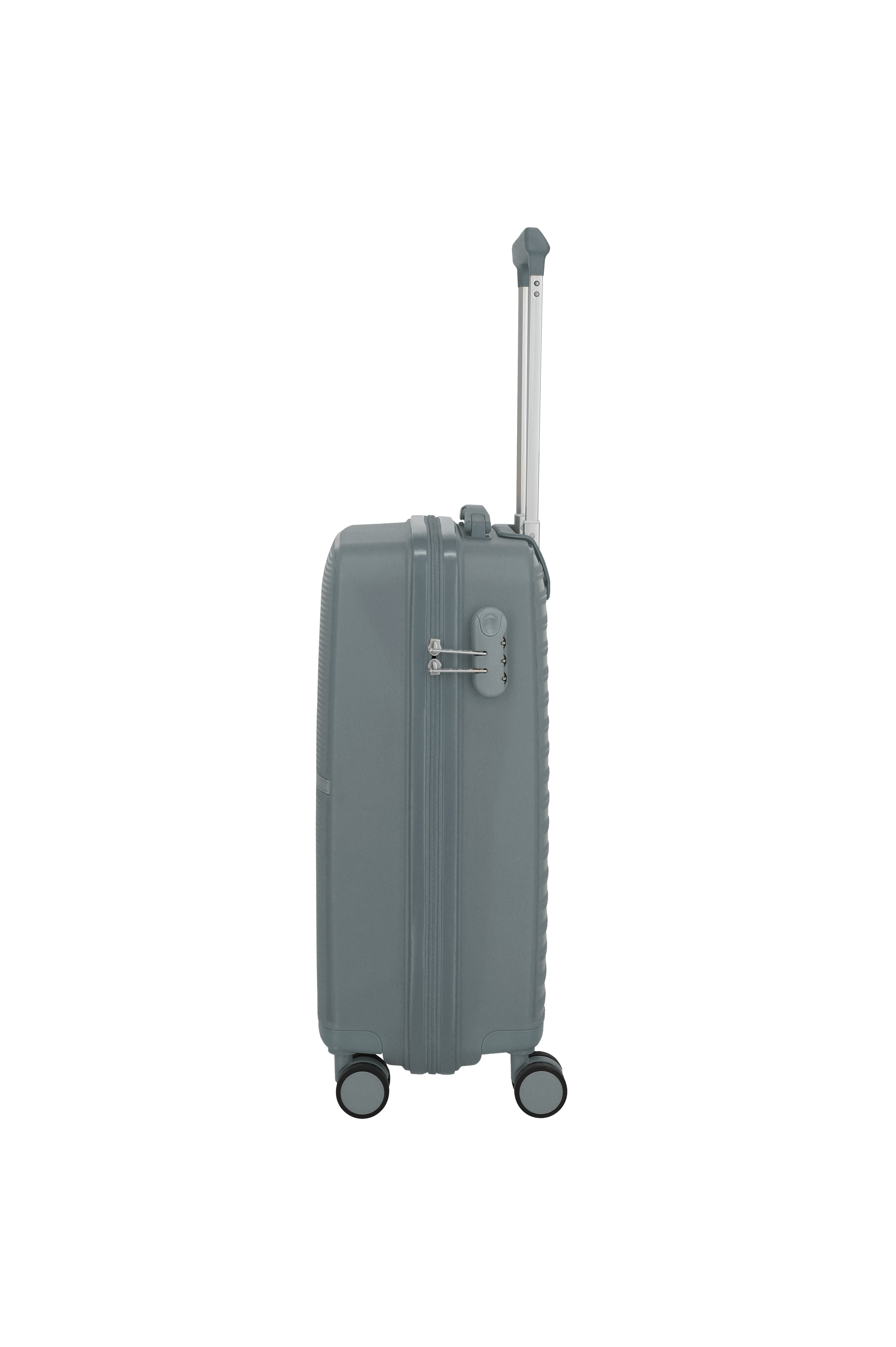 Travelite PACIFIC 4w Trolley S, Anthracite – Seitenansicht