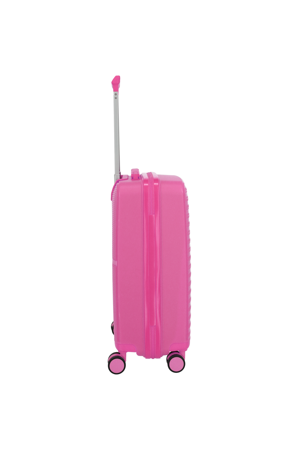 Travelite PACIFIC 4w Trolley S, Pink – Seitenansicht