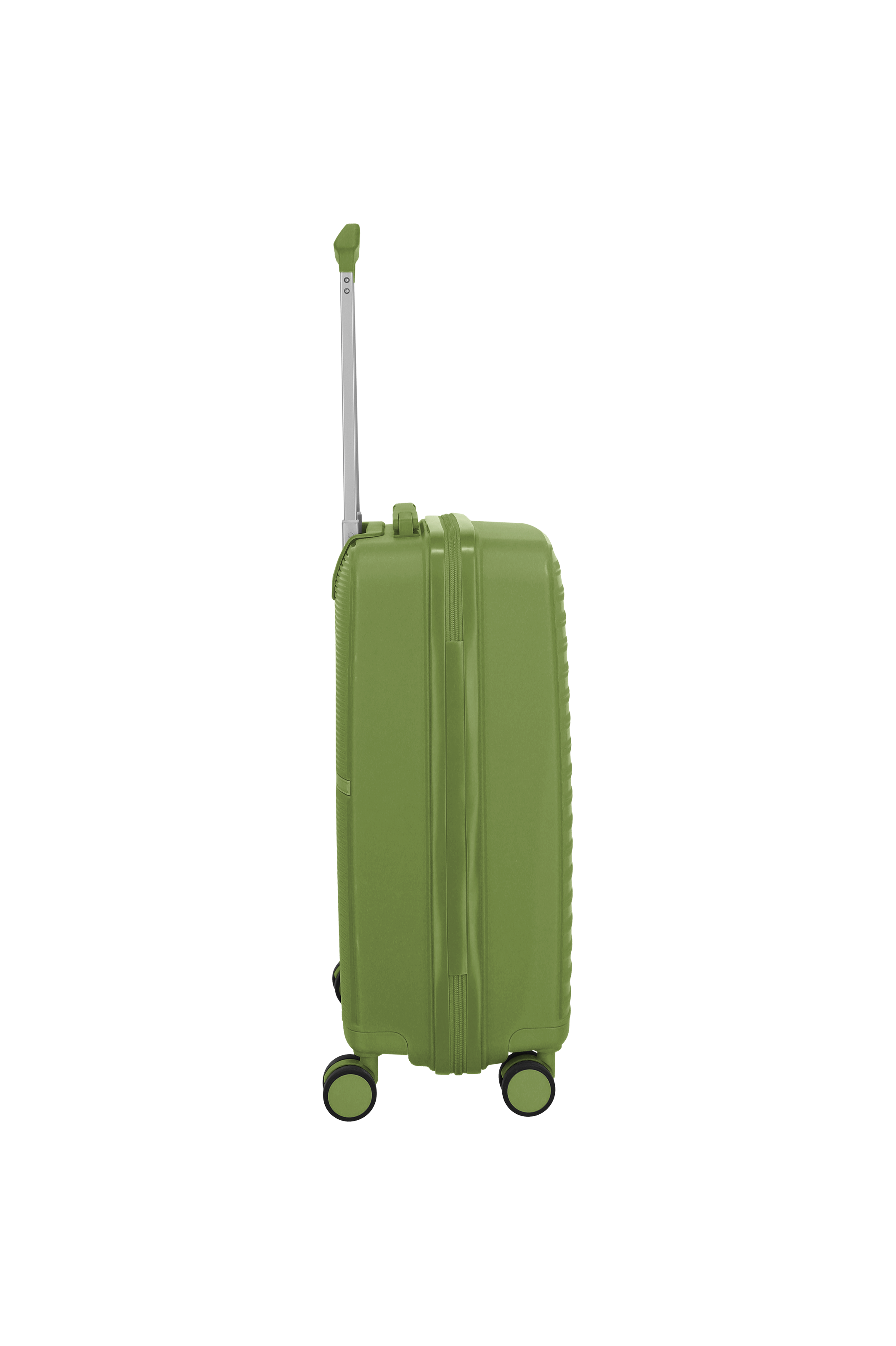 Travelite PACIFIC 4w Trolley S, Olive – Seitenansicht