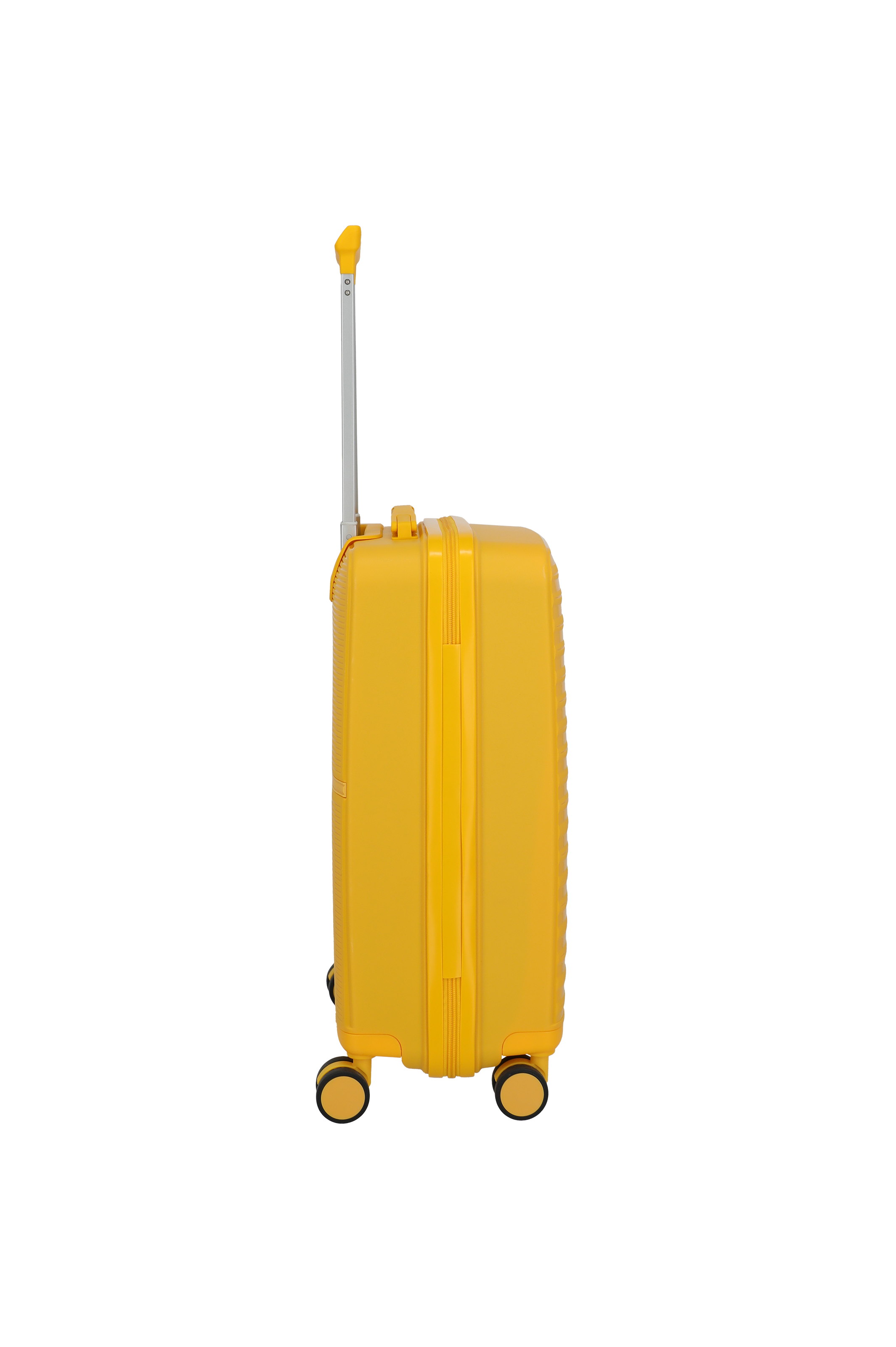 Travelite PACIFIC 4w Trolley S, Yellow – Seitenansicht