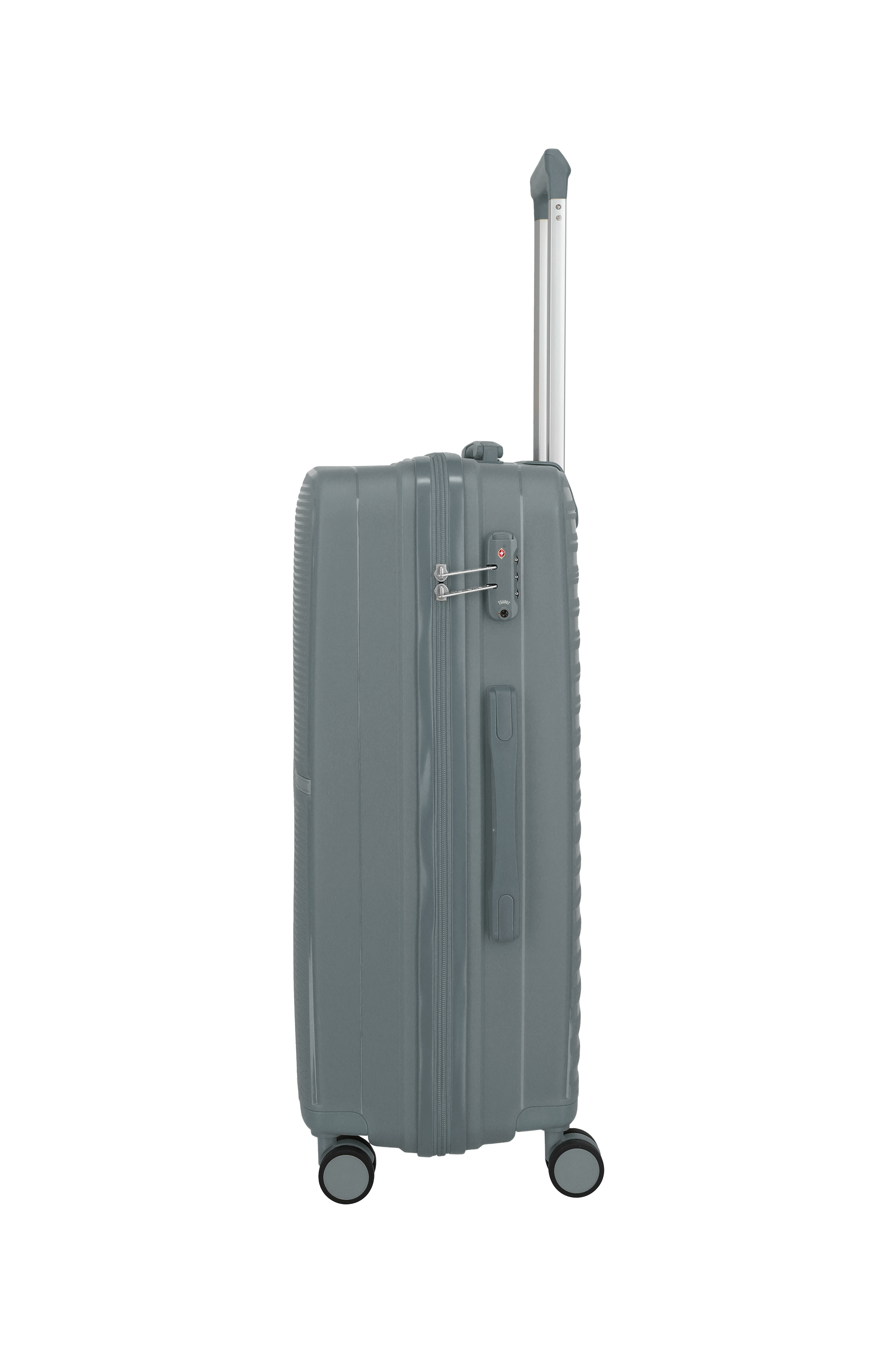 Travelite PACIFIC 4w Trolley M, Anthracite – Seitenansicht