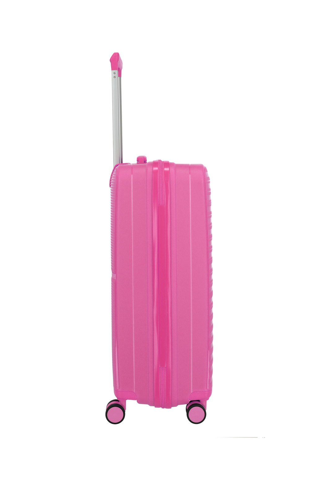 Travelite PACIFIC 4w Trolley M, Pink – Seitenansicht
