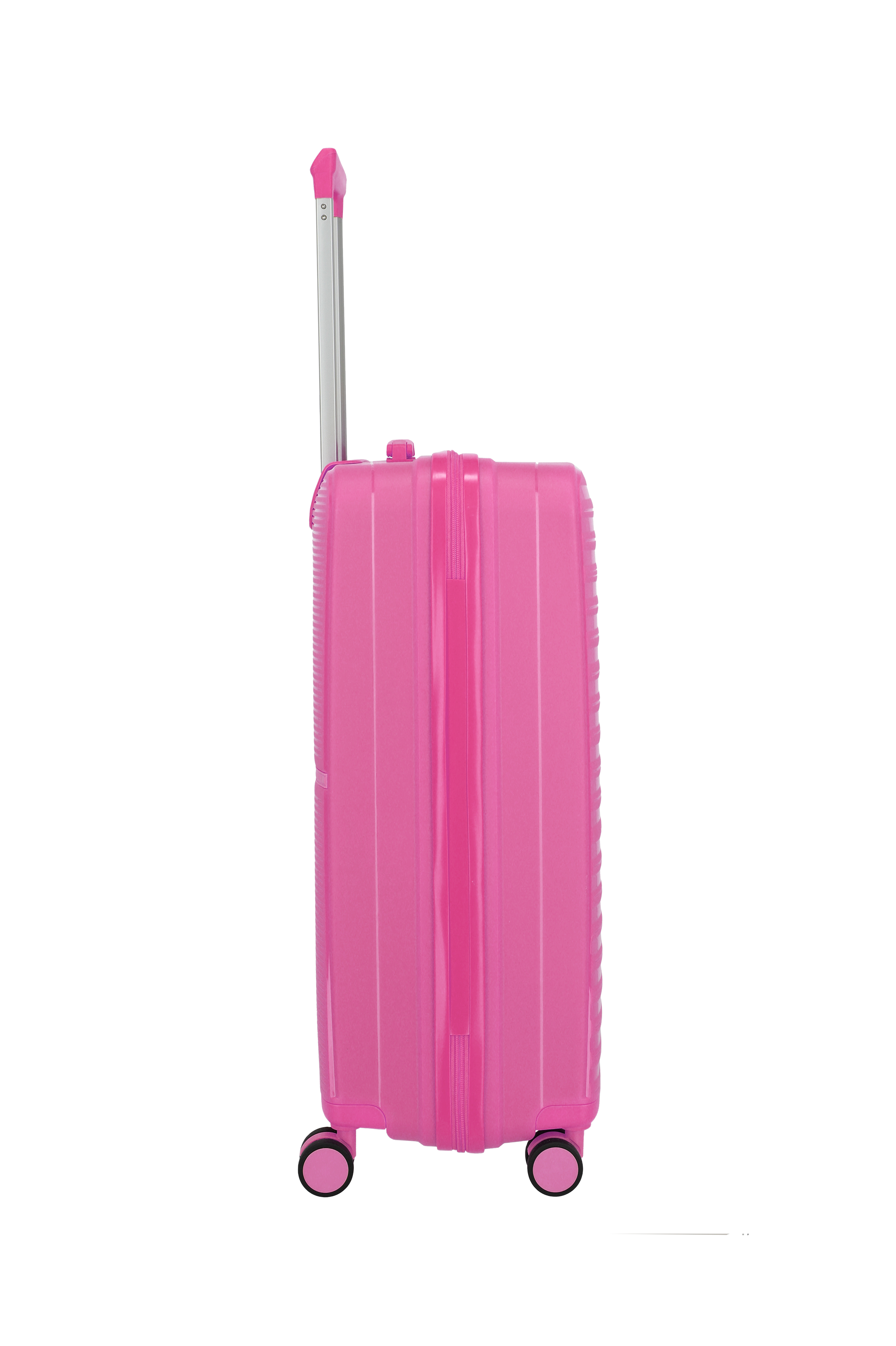 Travelite PACIFIC 4w Trolley M, Pink – Seitenansicht