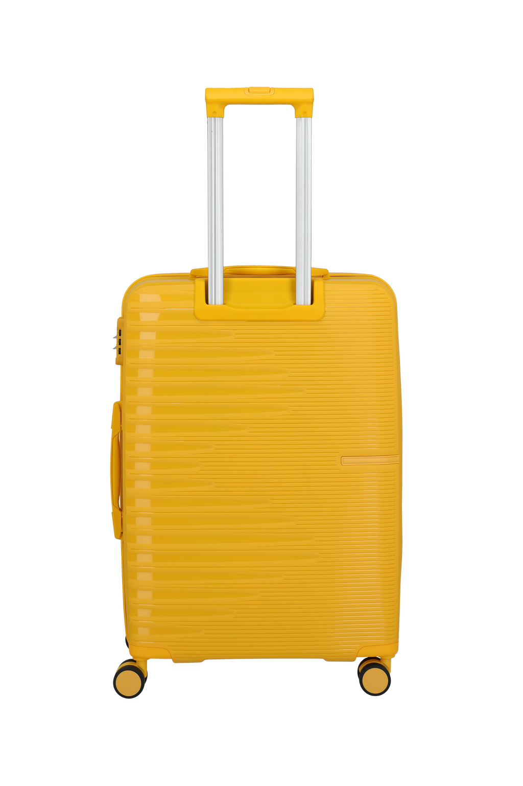 Travelite PACIFIC 4w Trolley M, Yellow – Rückansicht
