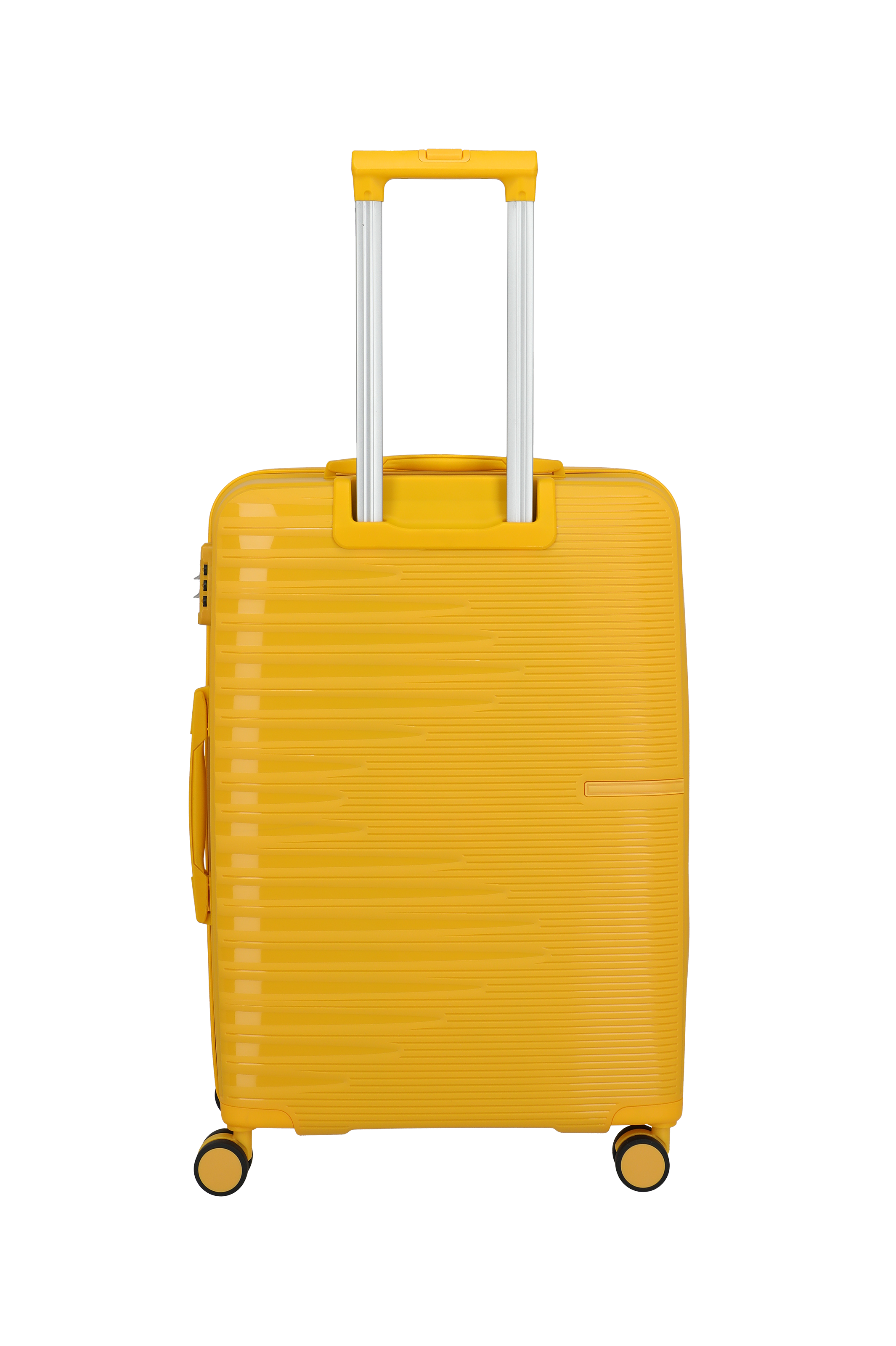 Travelite PACIFIC 4w Trolley M, Yellow – Rückansicht