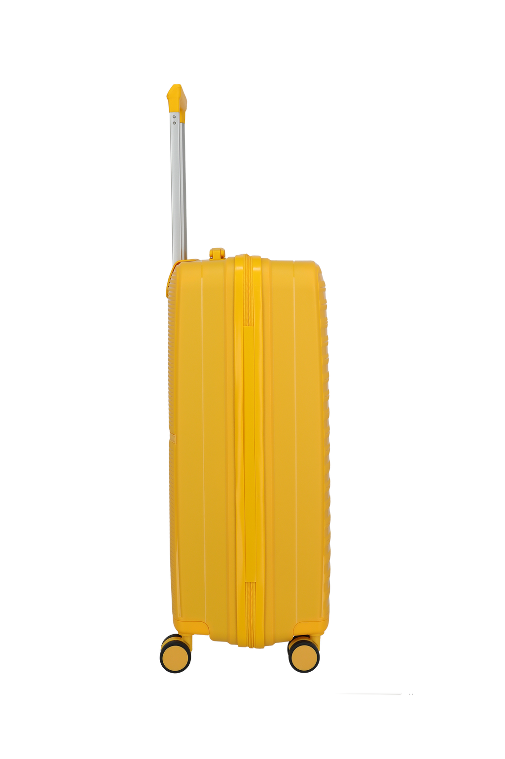 Travelite PACIFIC 4w Trolley M, Yellow – Seitenansicht
