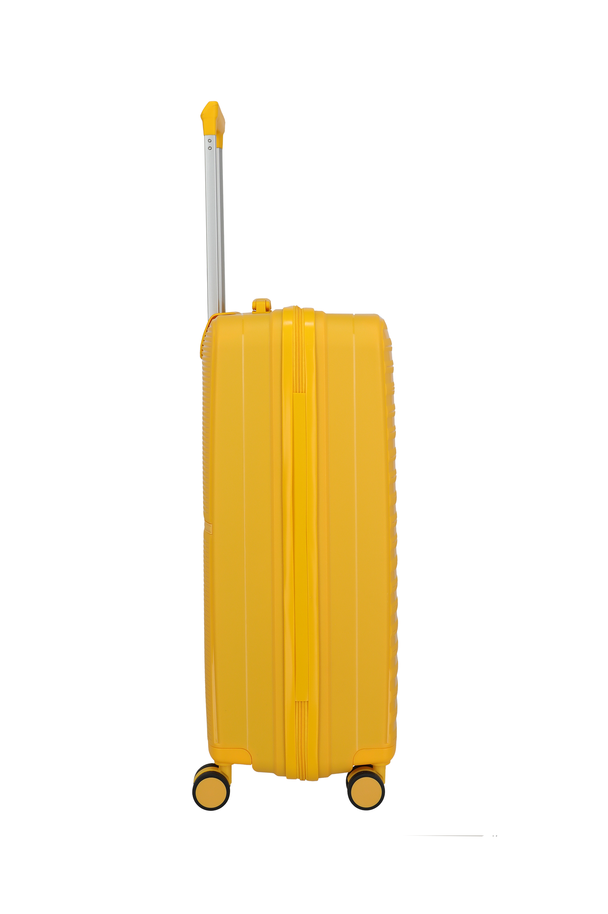 Travelite PACIFIC 4w Trolley M, Yellow – Seitenansicht
