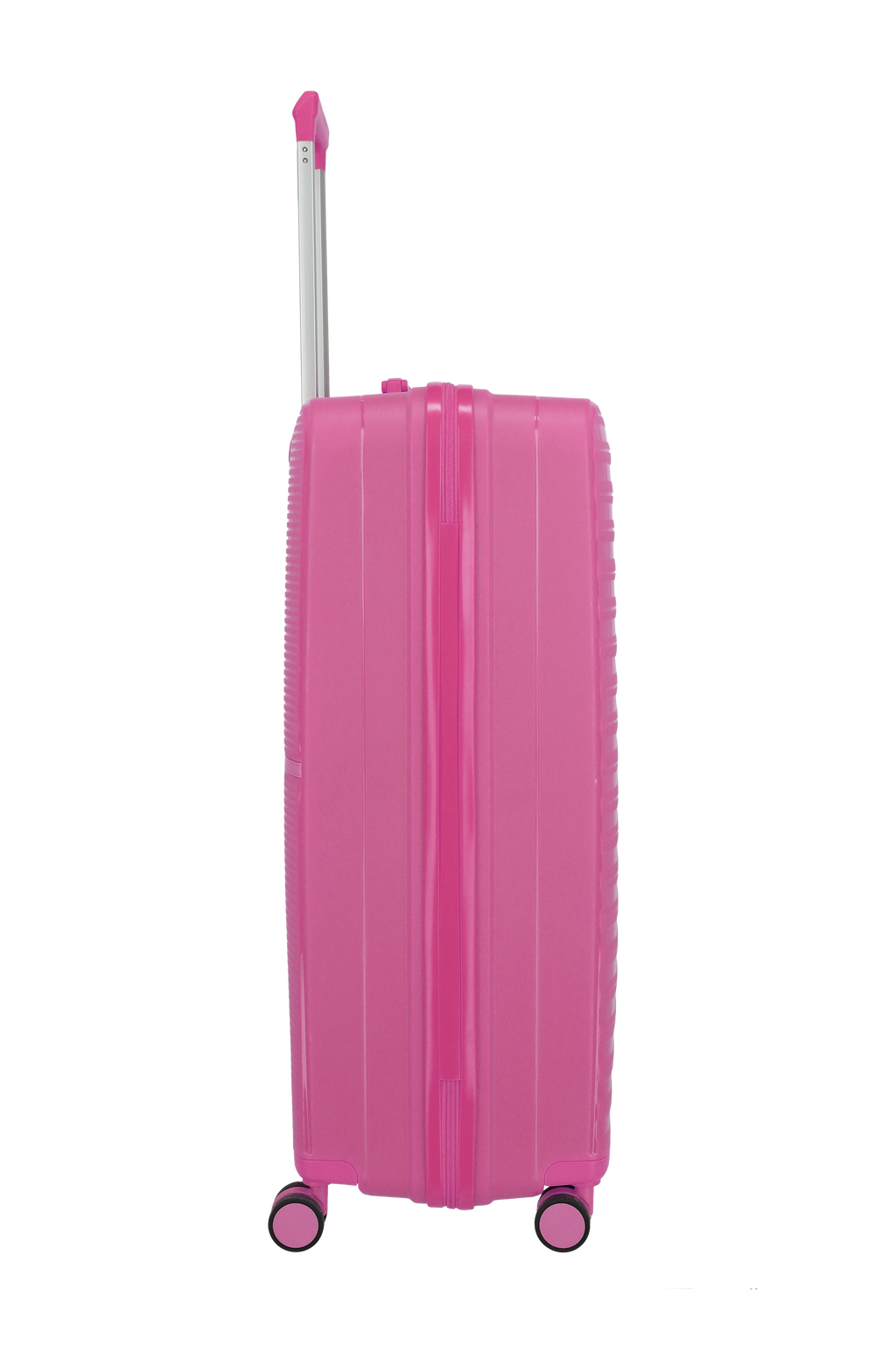 Travelite PACIFIC 4w Trolley L, Pink – Seitenansicht