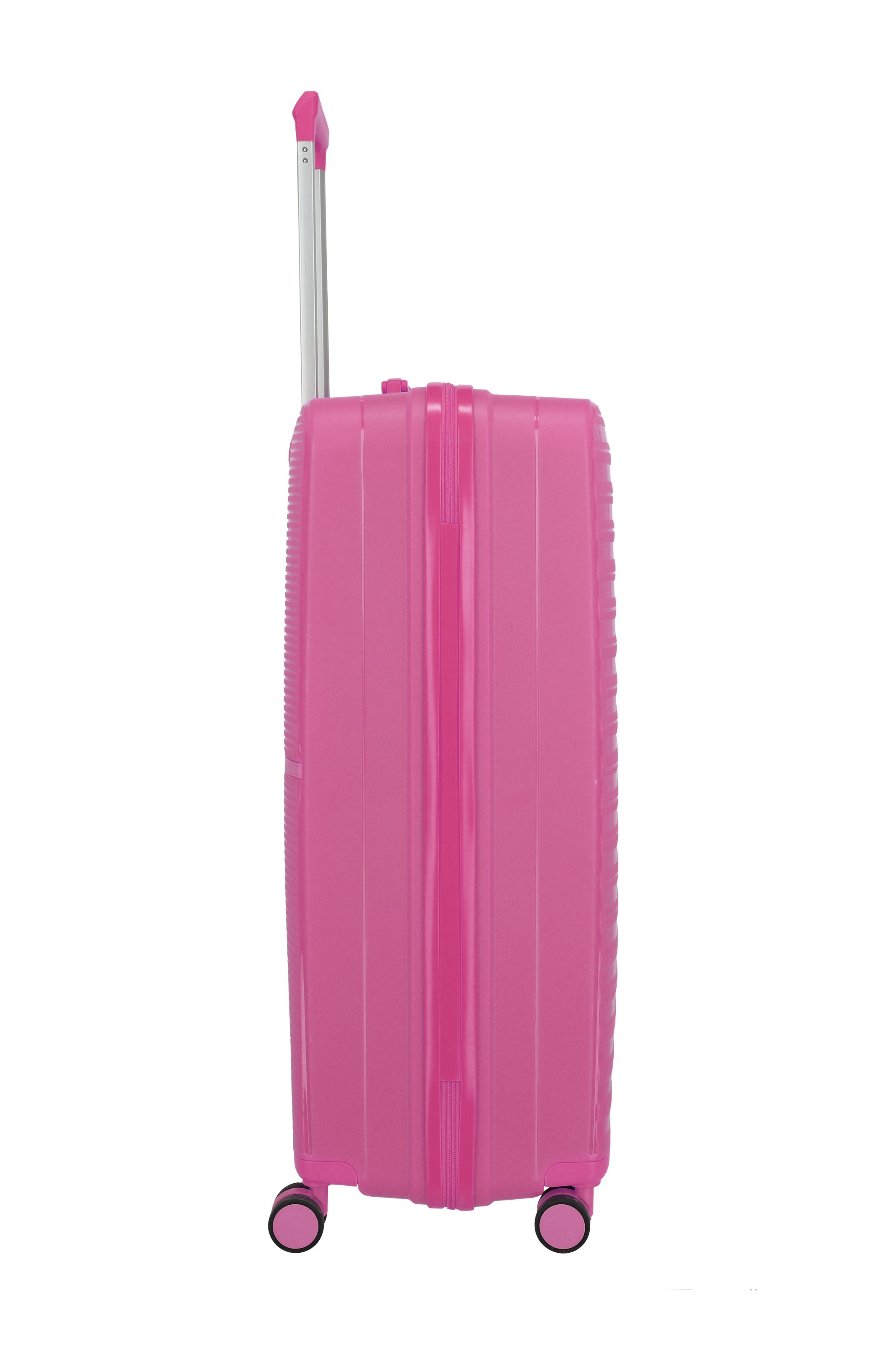 Travelite PACIFIC 4w Trolley L, Pink – Seitenansicht