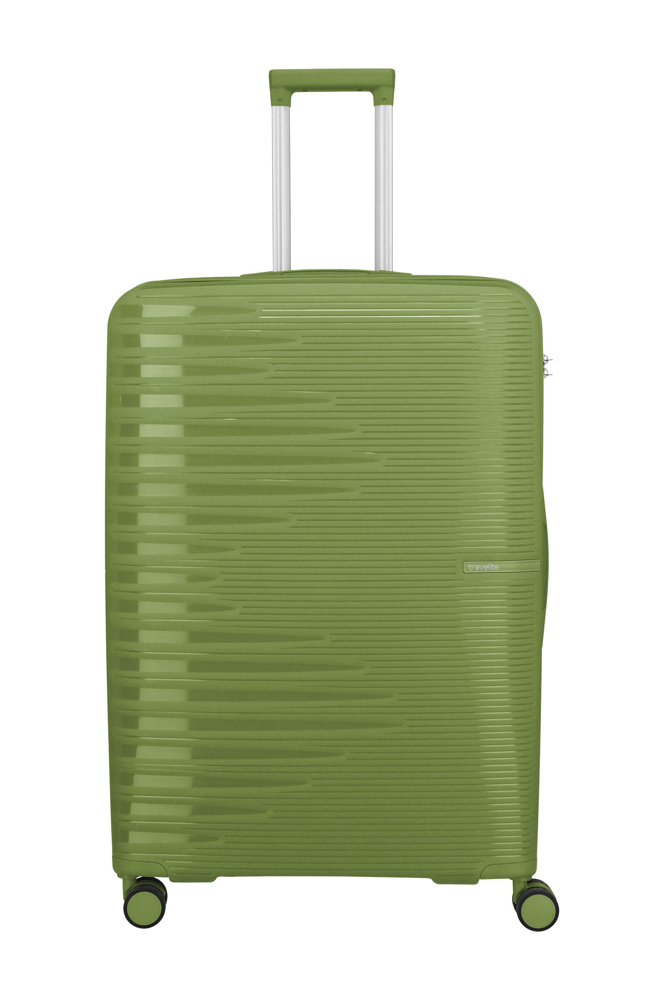 Travelite PACIFIC 4w Trolley L, Olive – Koffer L