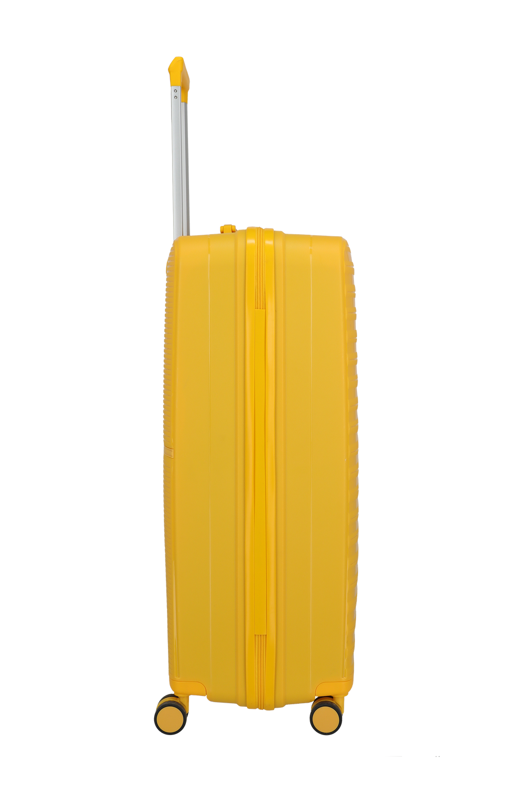 Travelite PACIFIC 4w Trolley L, Yellow – Seitenansicht