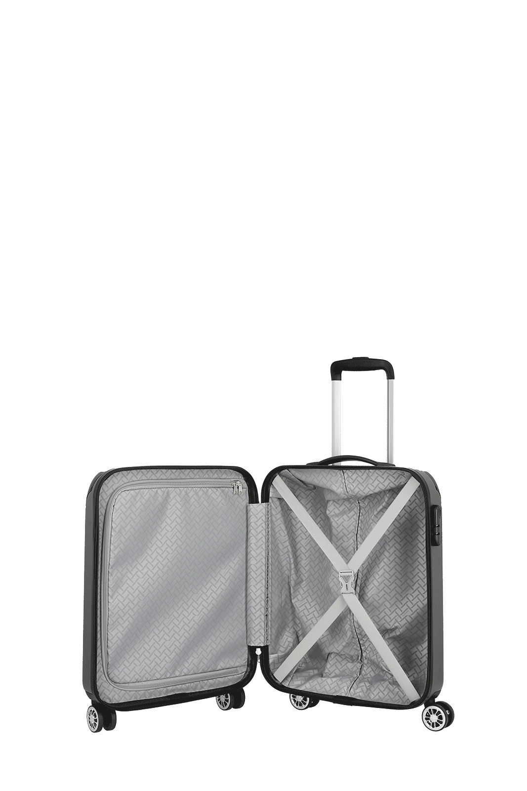 Travelite CITY 4w Trolley S, Anthrazit – Produktansicht 6