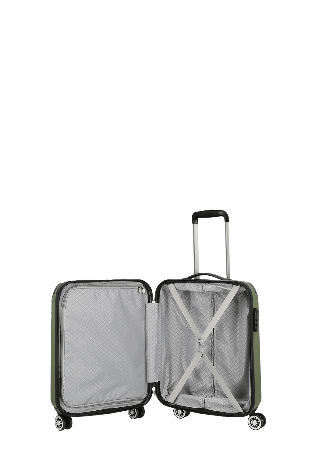 Travelite CITY 4w Trolley S, Grün – Produktansicht 6