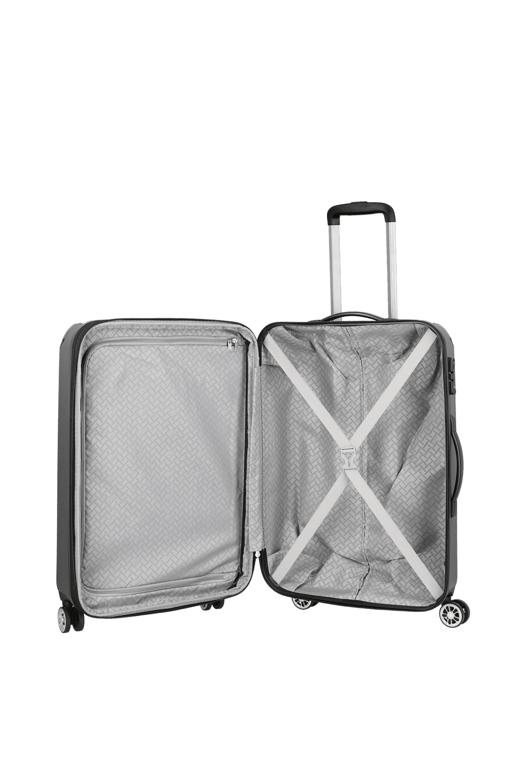 Travelite CITY 4w Trolley M erw., Anthrazit – Produktansicht 6