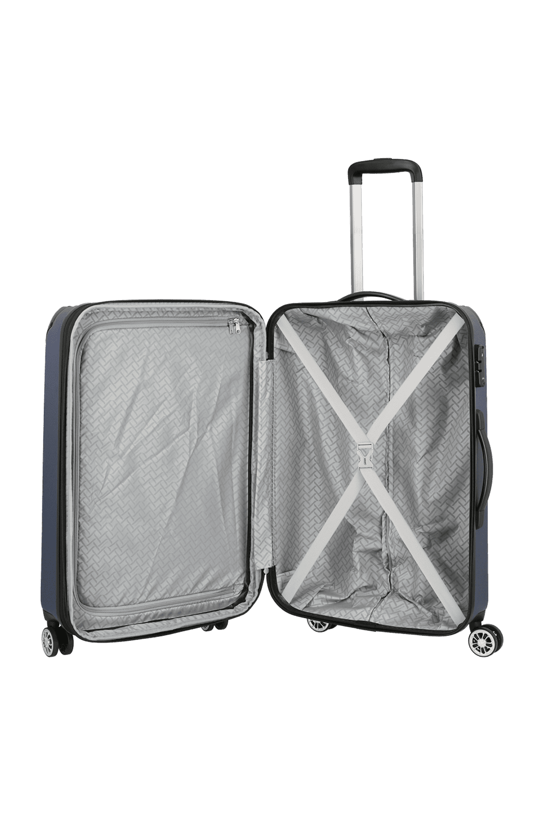Travelite CITY 4w Trolley M erw., Marine – Produktansicht 6