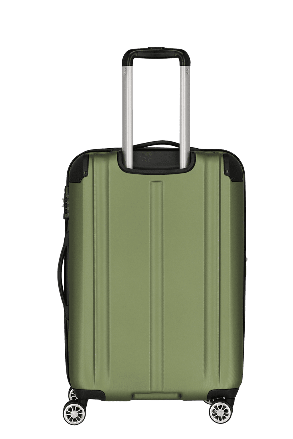 Travelite CITY 4w Trolley M erw., Grün – Produktansicht 4