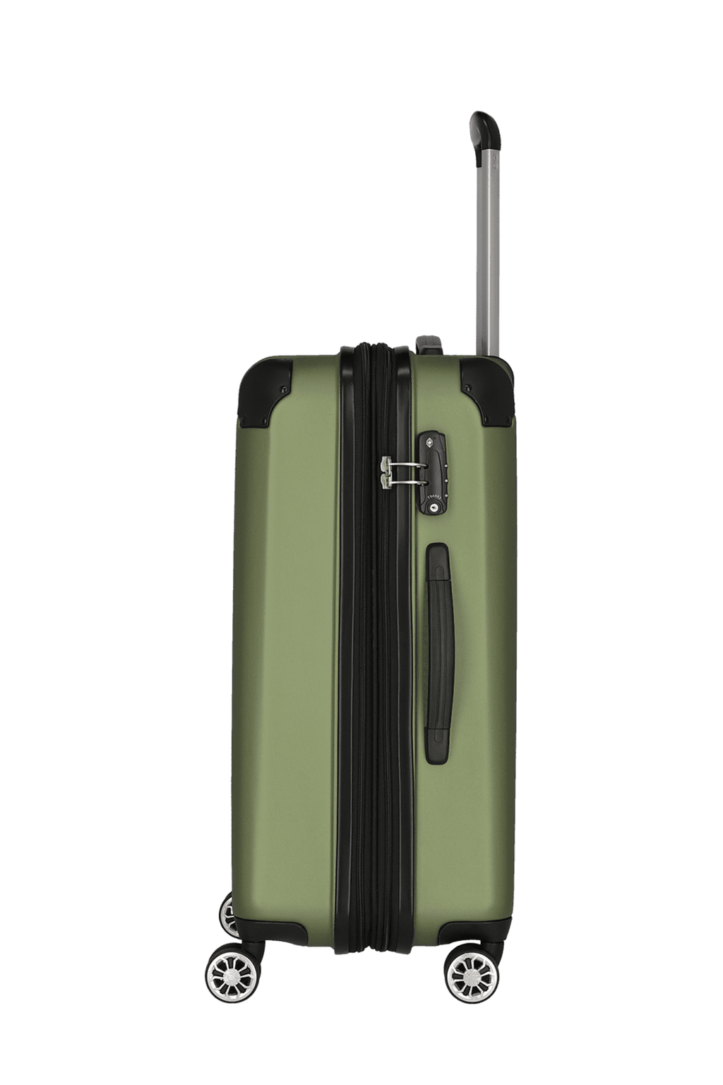 Travelite CITY 4w Trolley M erw., Grün – Produktansicht 3