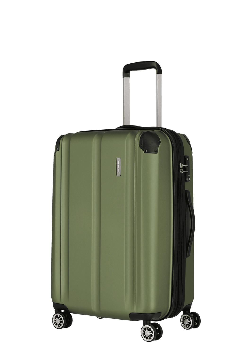 Travelite CITY 4w Trolley M erw., Grün – Produktansicht 2