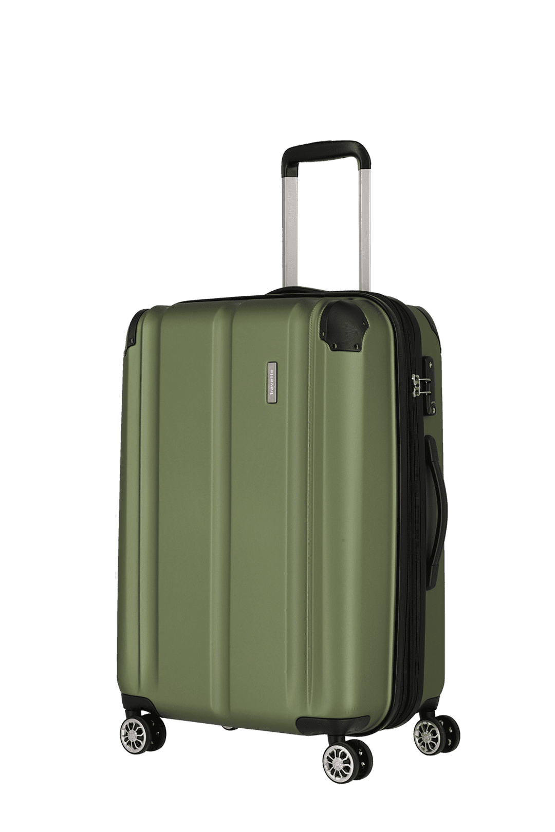 Travelite CITY 4w Trolley M erw., Grün – Produktansicht 2