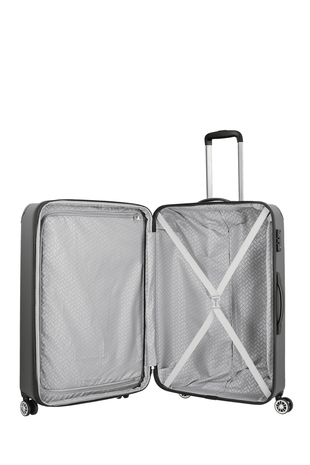 Travelite CITY 4w Trolley L erw., Anthrazit – Produktansicht 6