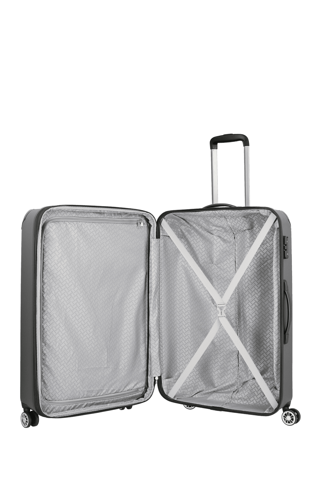 Travelite CITY 4w Trolley L erw., Anthrazit – Produktansicht 6