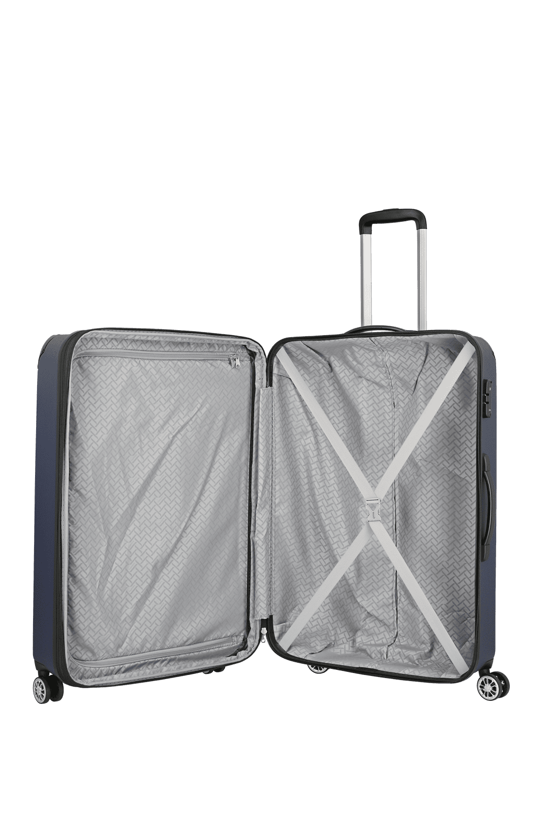 Travelite CITY 4w Trolley L erw., Marine – Produktansicht 7