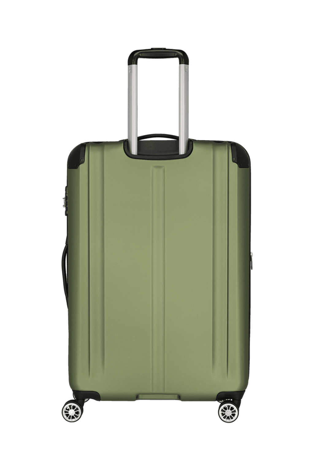 Travelite CITY 4w Trolley L erw., Grün – Produktansicht 3