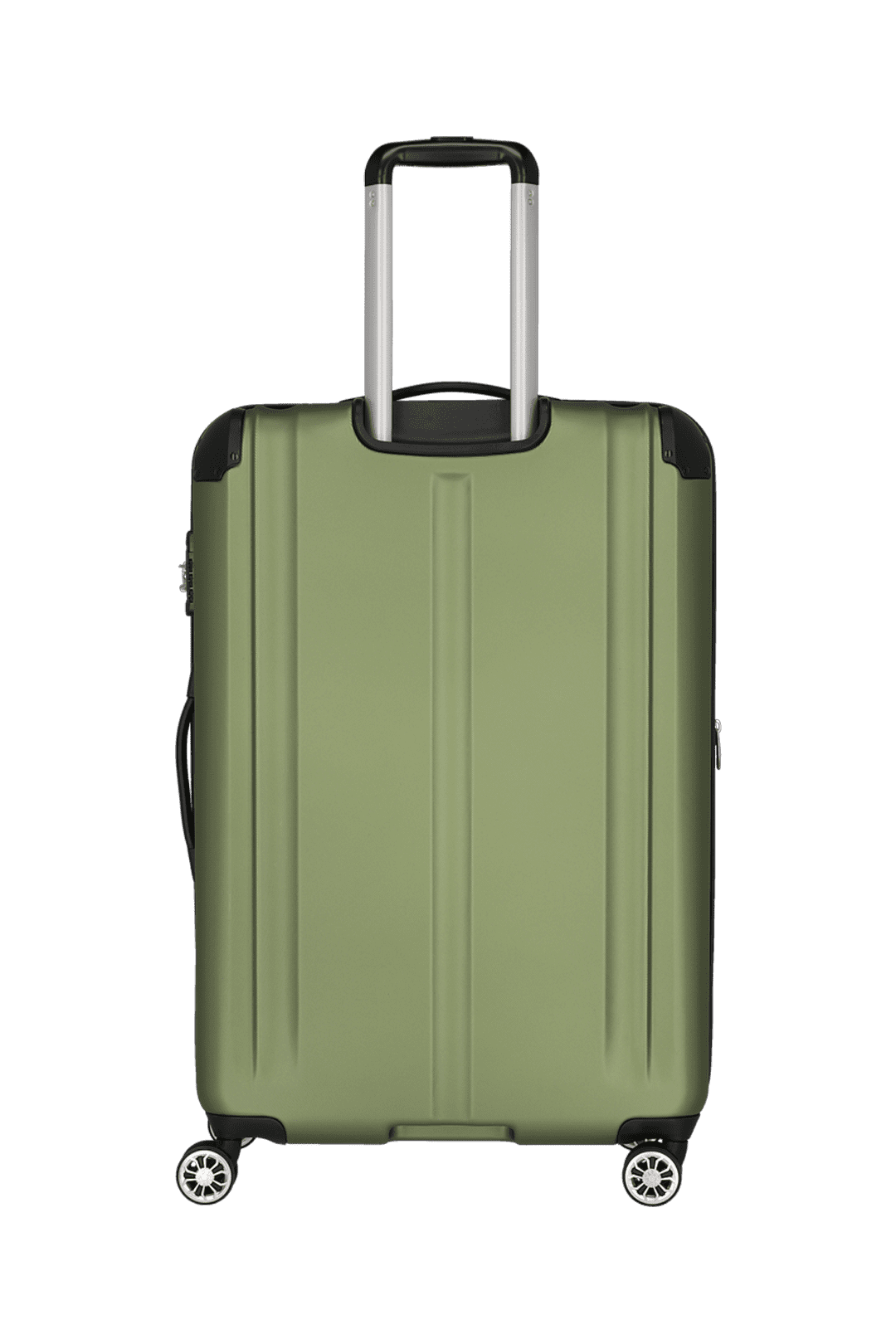 Travelite CITY 4w Trolley L erw., Grün – Produktansicht 3