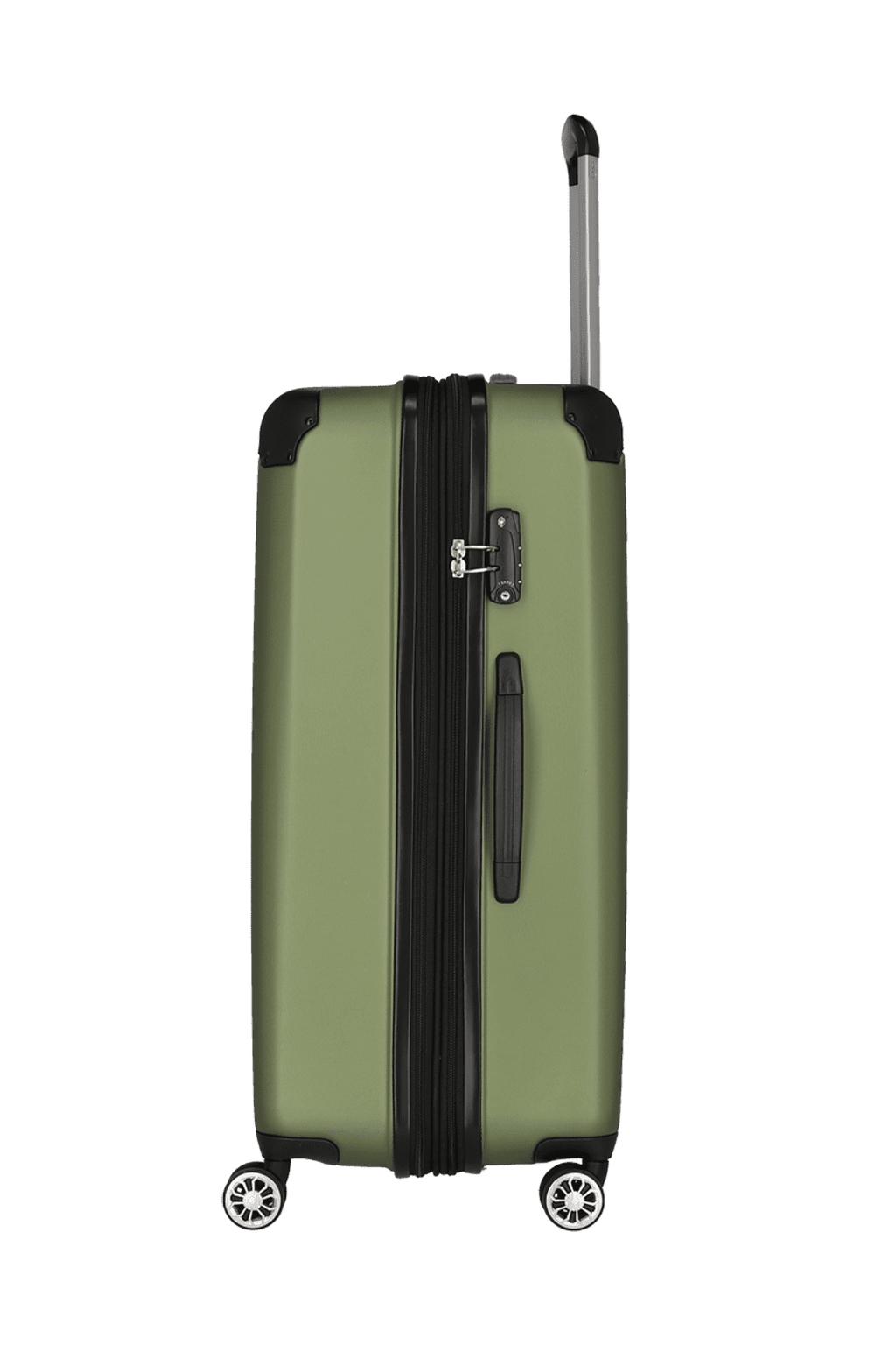 Travelite CITY 4w Trolley L erw., Grün – Produktansicht 6