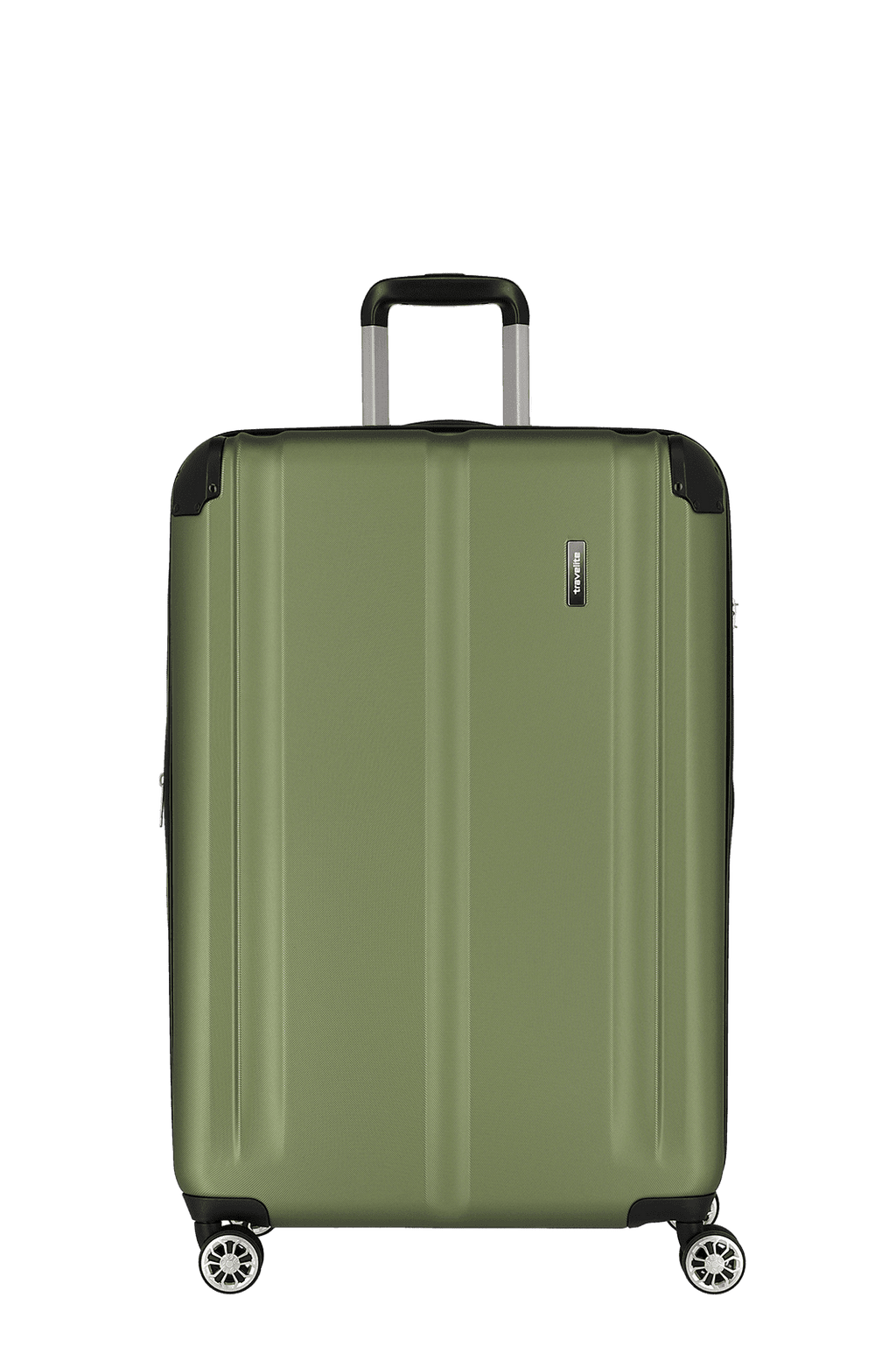Travelite CITY 4w Trolley L erw., Grün