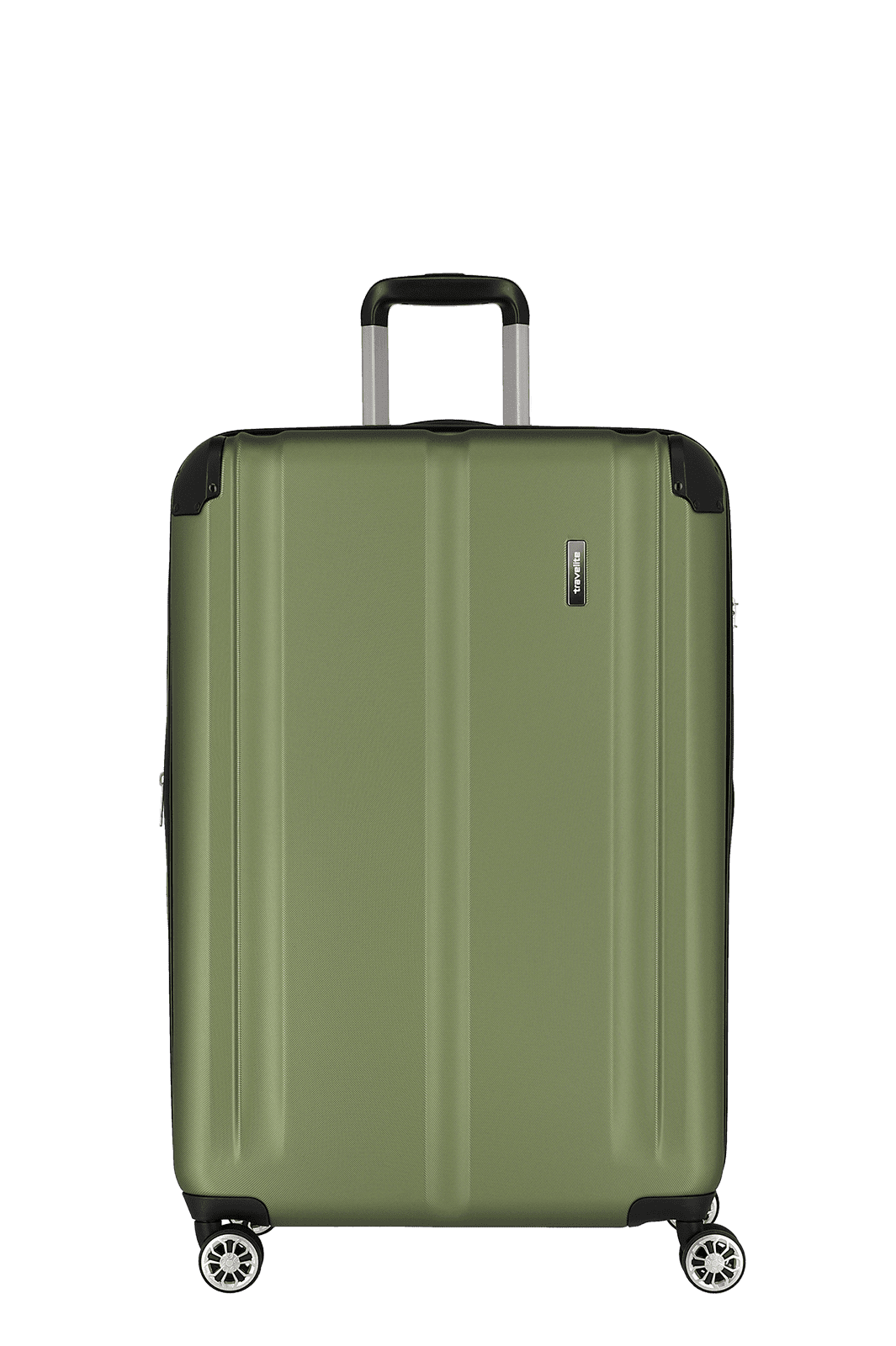 Travelite CITY 4w Trolley L erw., Grün