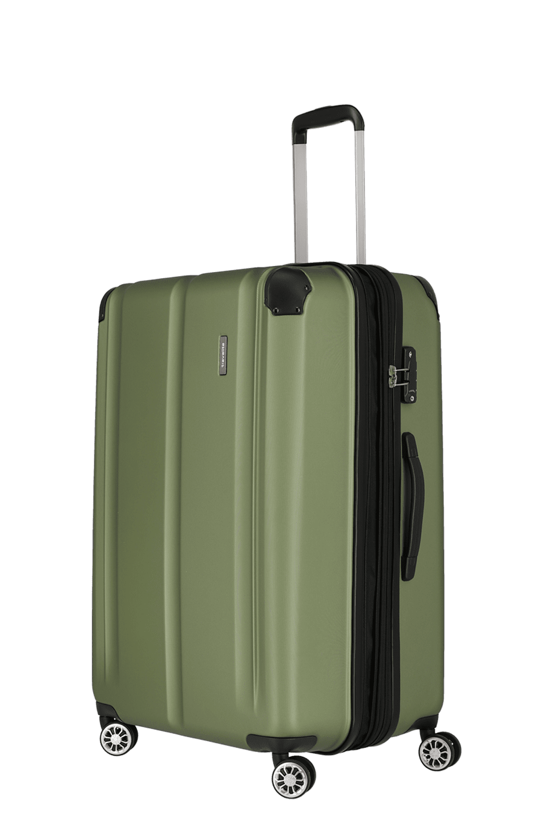 Travelite CITY 4w Trolley L erw., Grün – Produktansicht 5