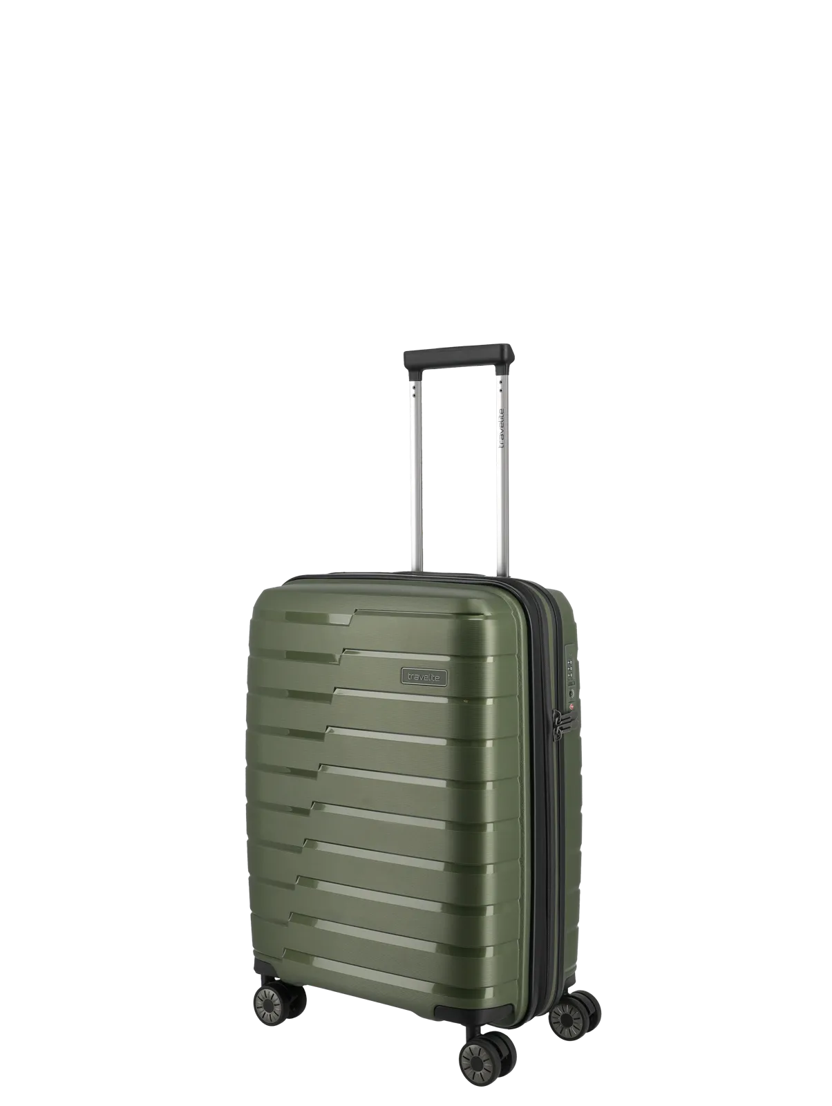 Travelite AIR BASE 4w Trolley S erw., Olive – Produktansicht 10